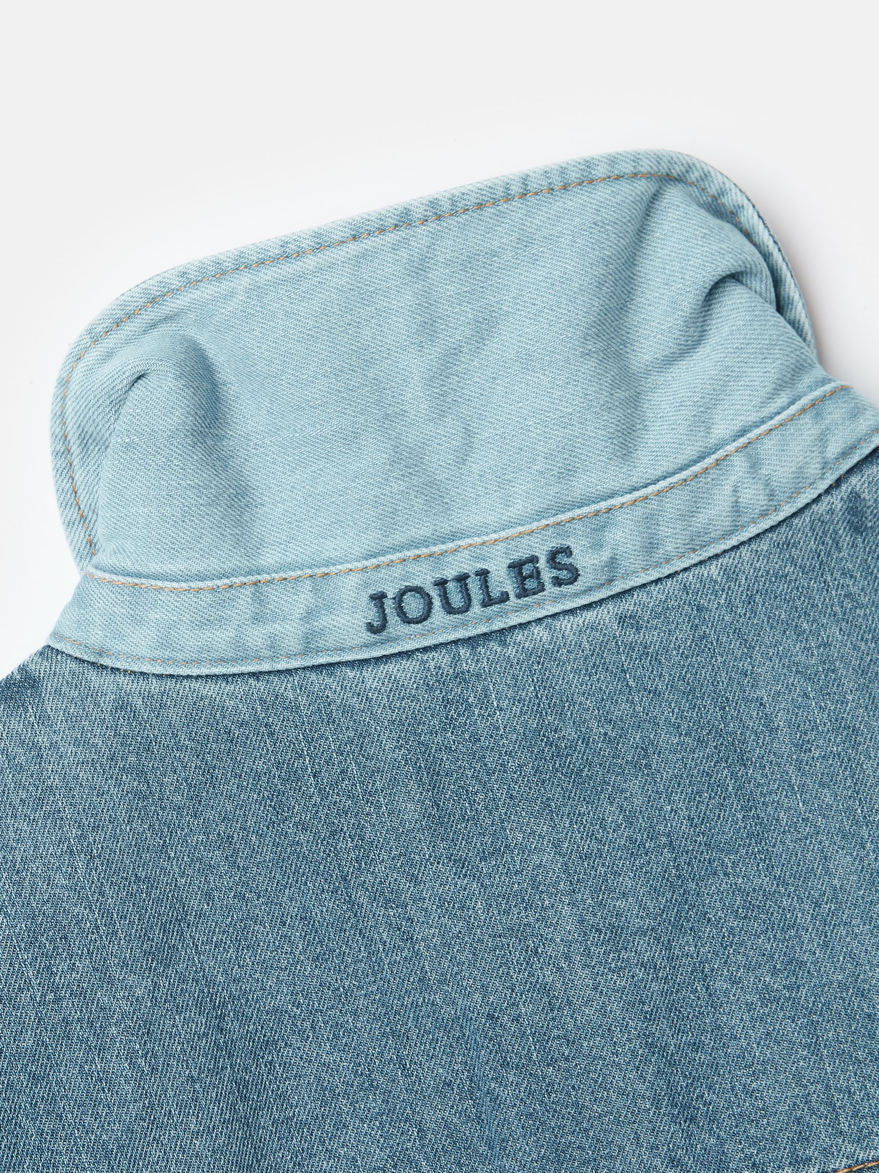 Darley Blue Hotch Potch Denim Chore Jacket - Image 4 of 5