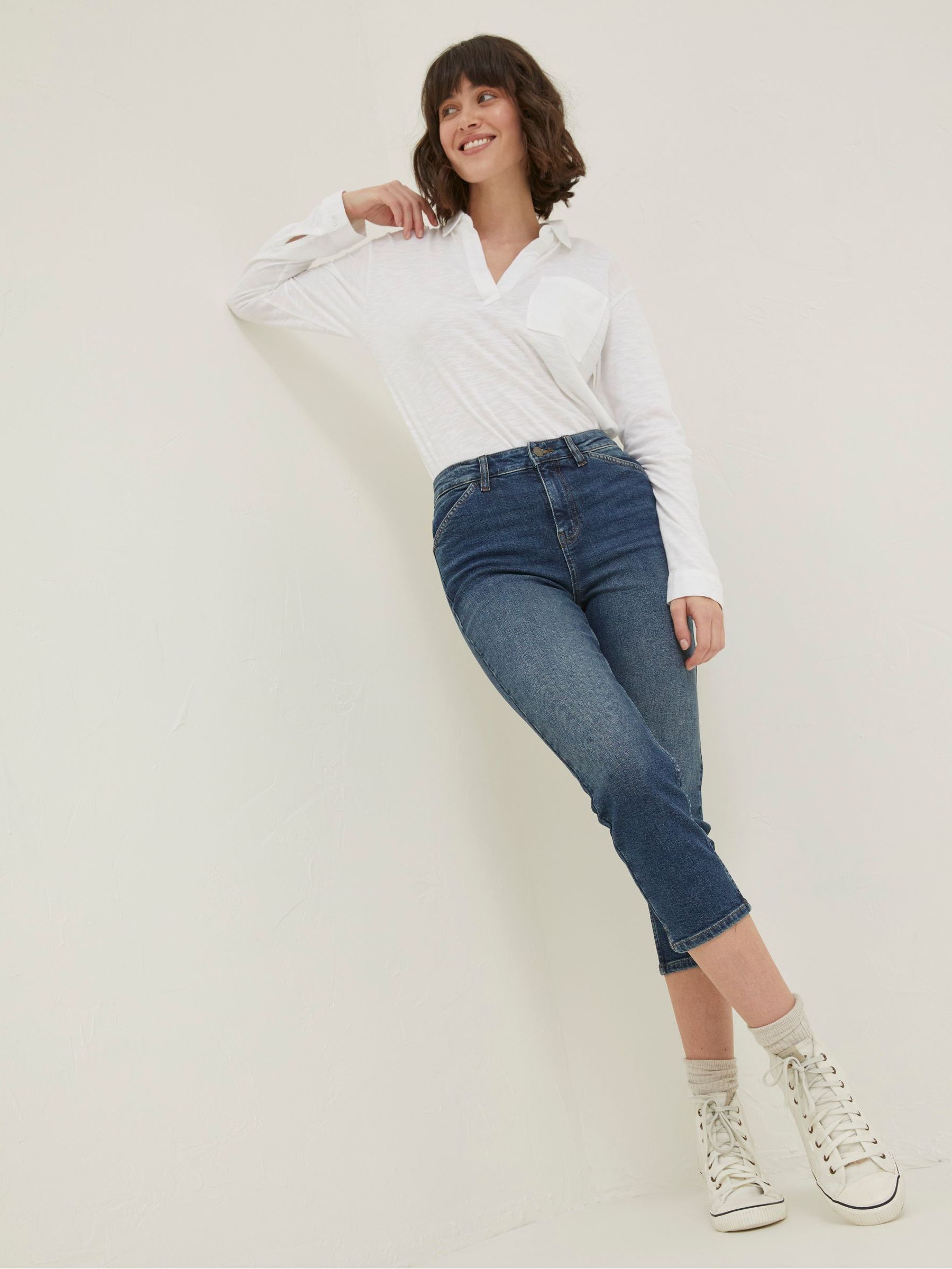 Blue Sway Capri Jeans - Image 3 of 6