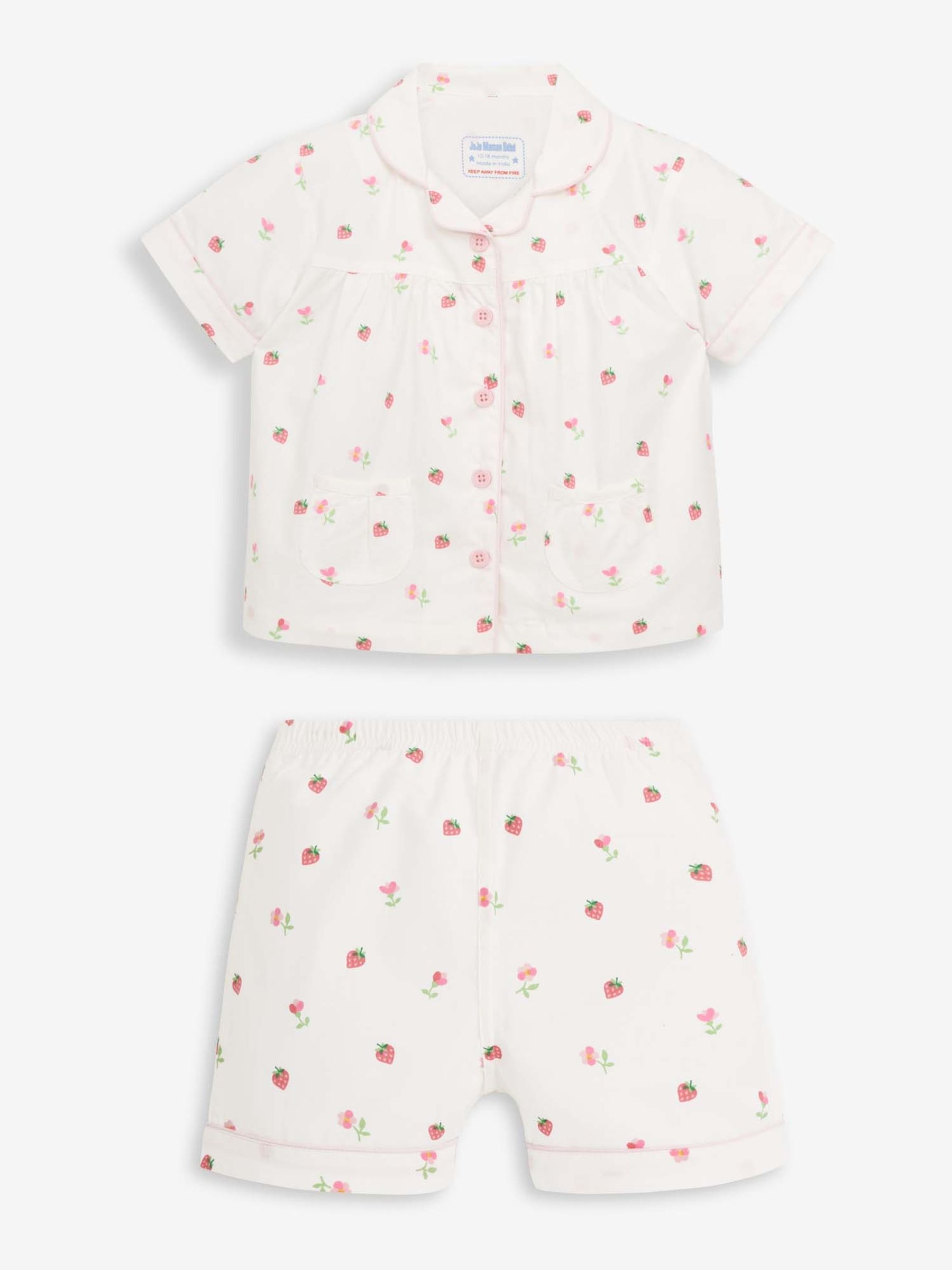 White Woven Pyjamas - Image 3 of 6