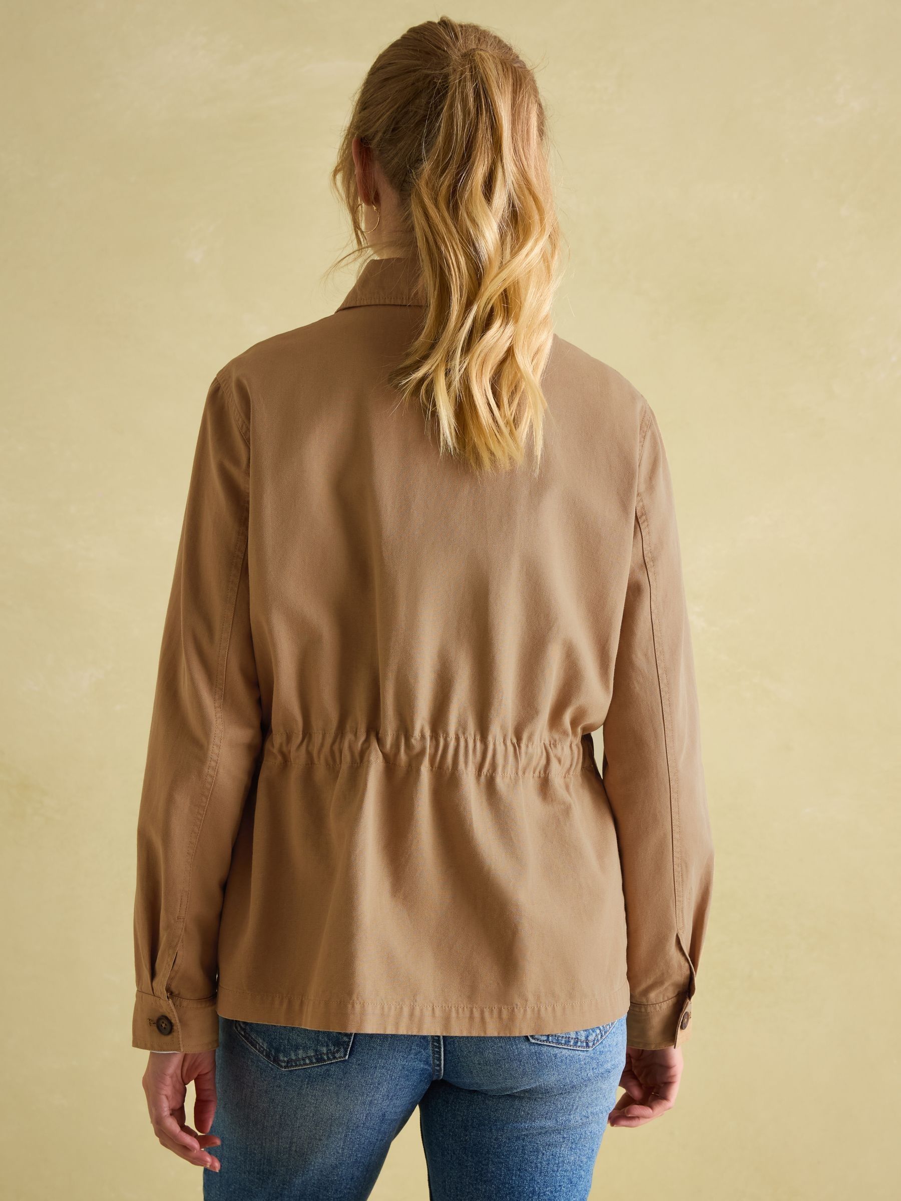 Twyford Tan Brown Safari Jacket - Image 2 of 6