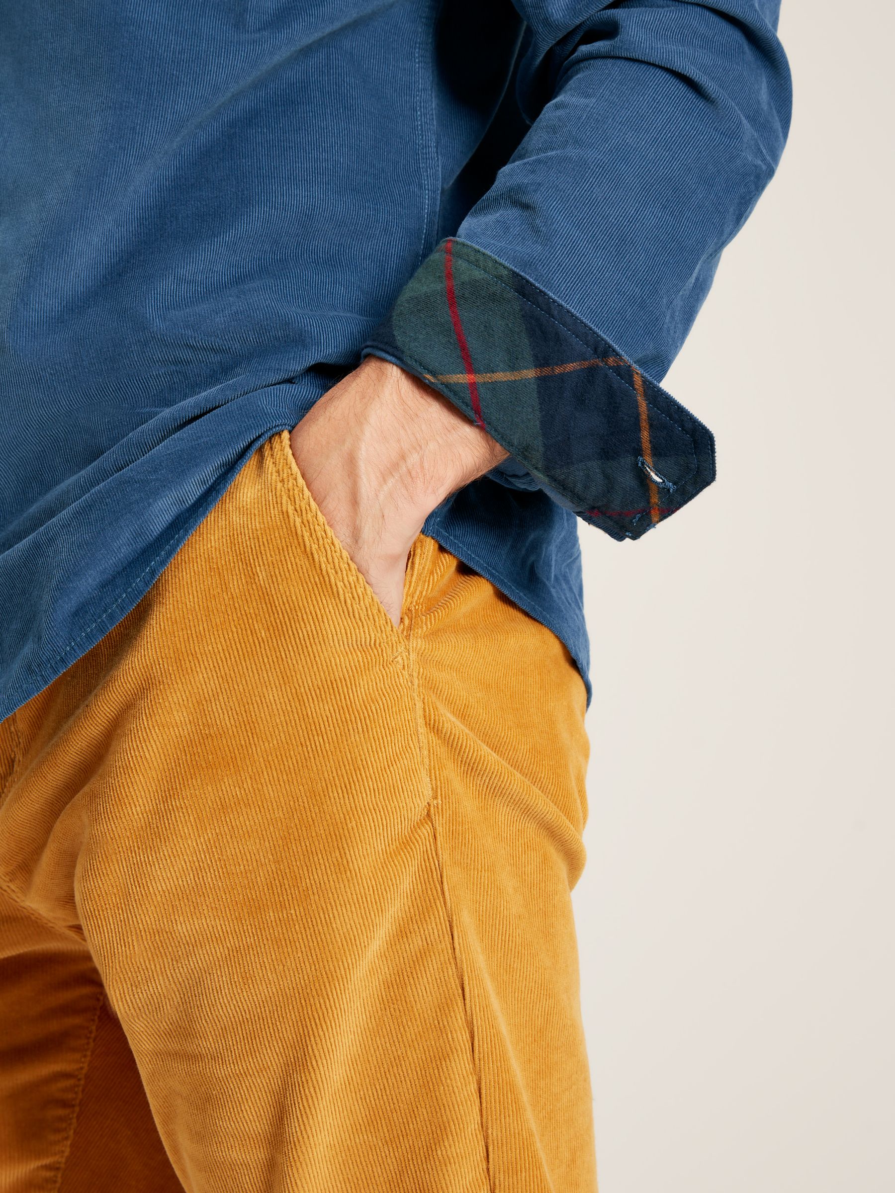 Miller Blue Corduroy Shirt - Image 6 of 8