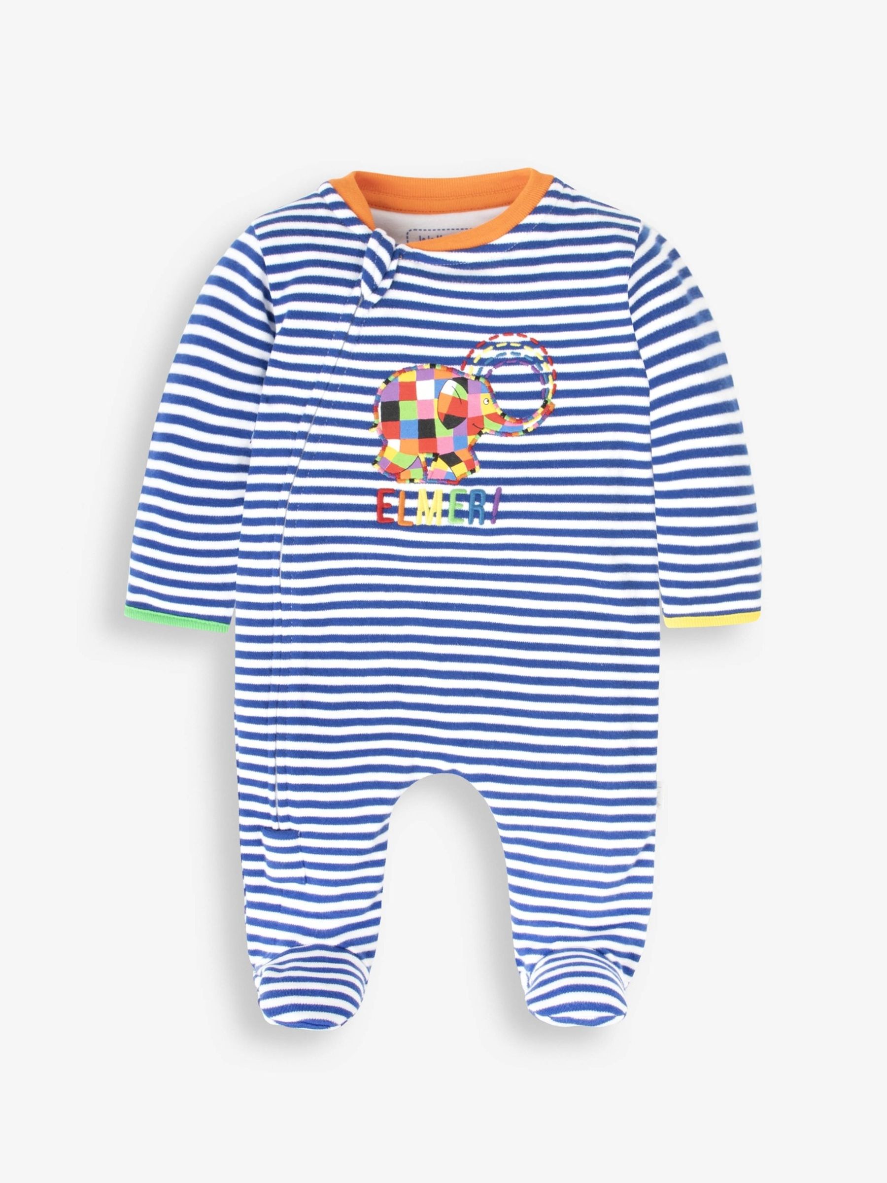 Cobalt Elmer Appliqué Zip Sleepsuit - Image 3 of 6