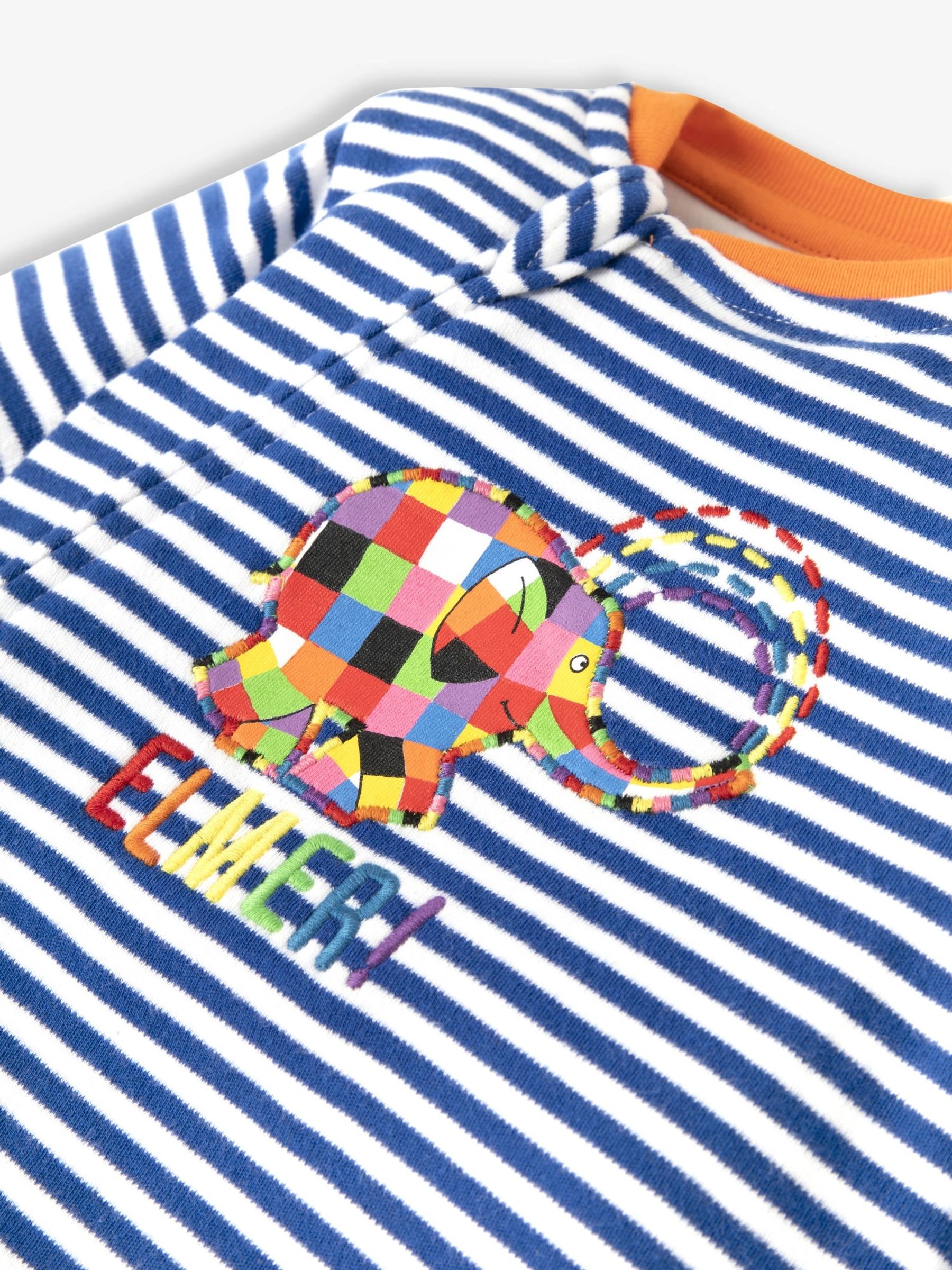 Cobalt Elmer Appliqué Zip Sleepsuit - Image 4 of 6
