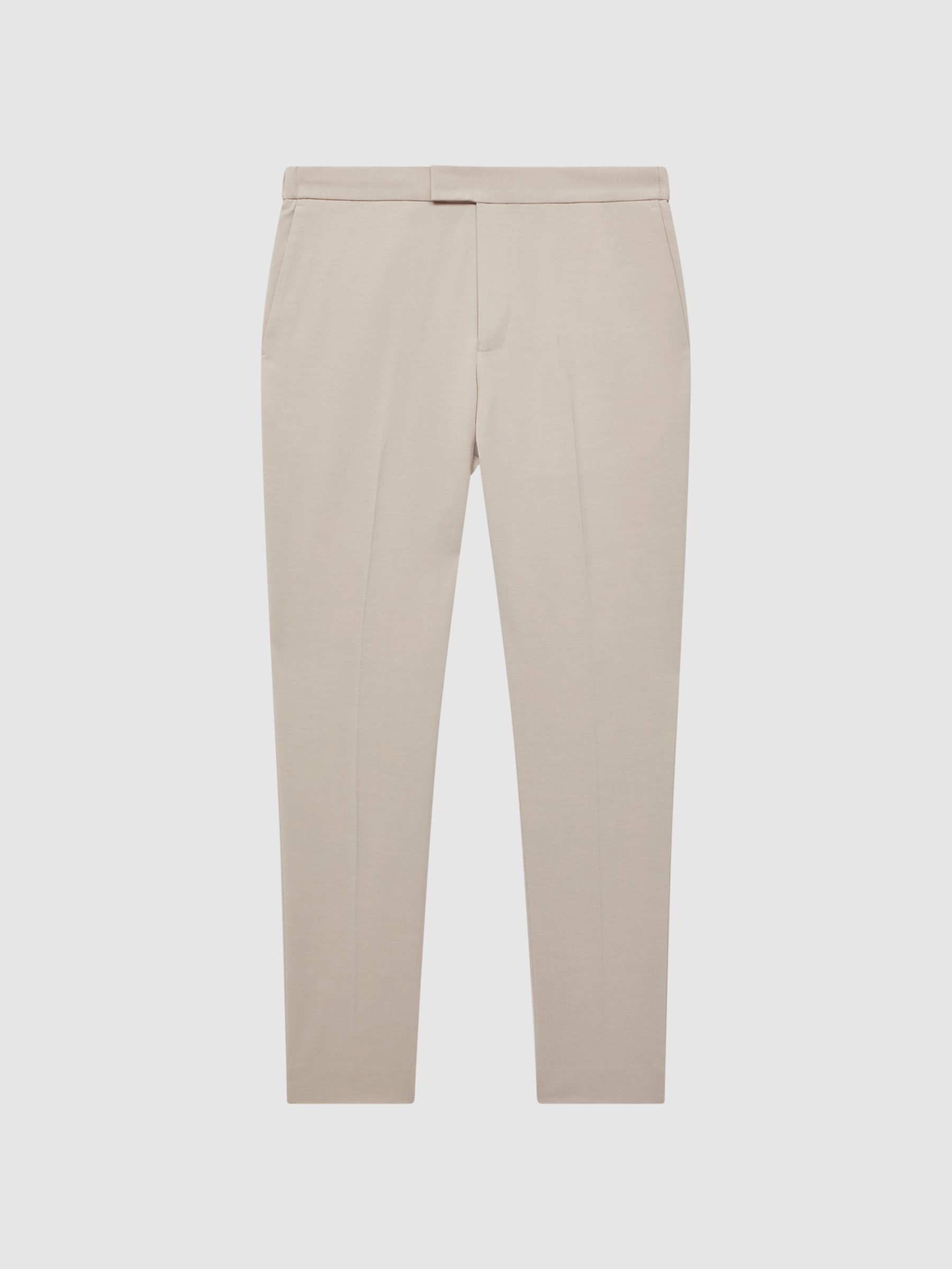 Relaxed Drawstring Trousers in Ecru - Image 2 of 5