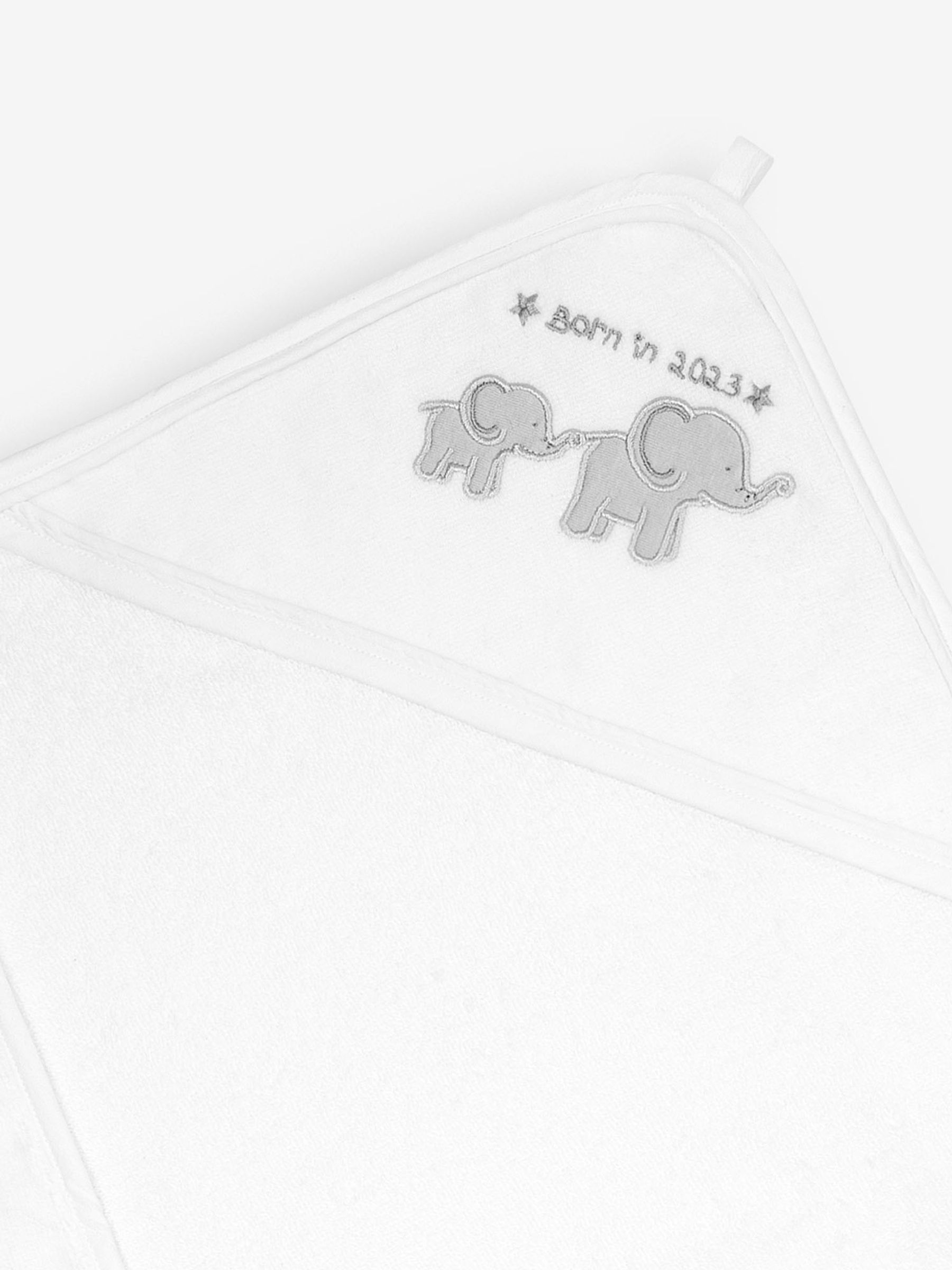 Born in 2023 Towel and Wash Mitt Set - Image 4 of 4