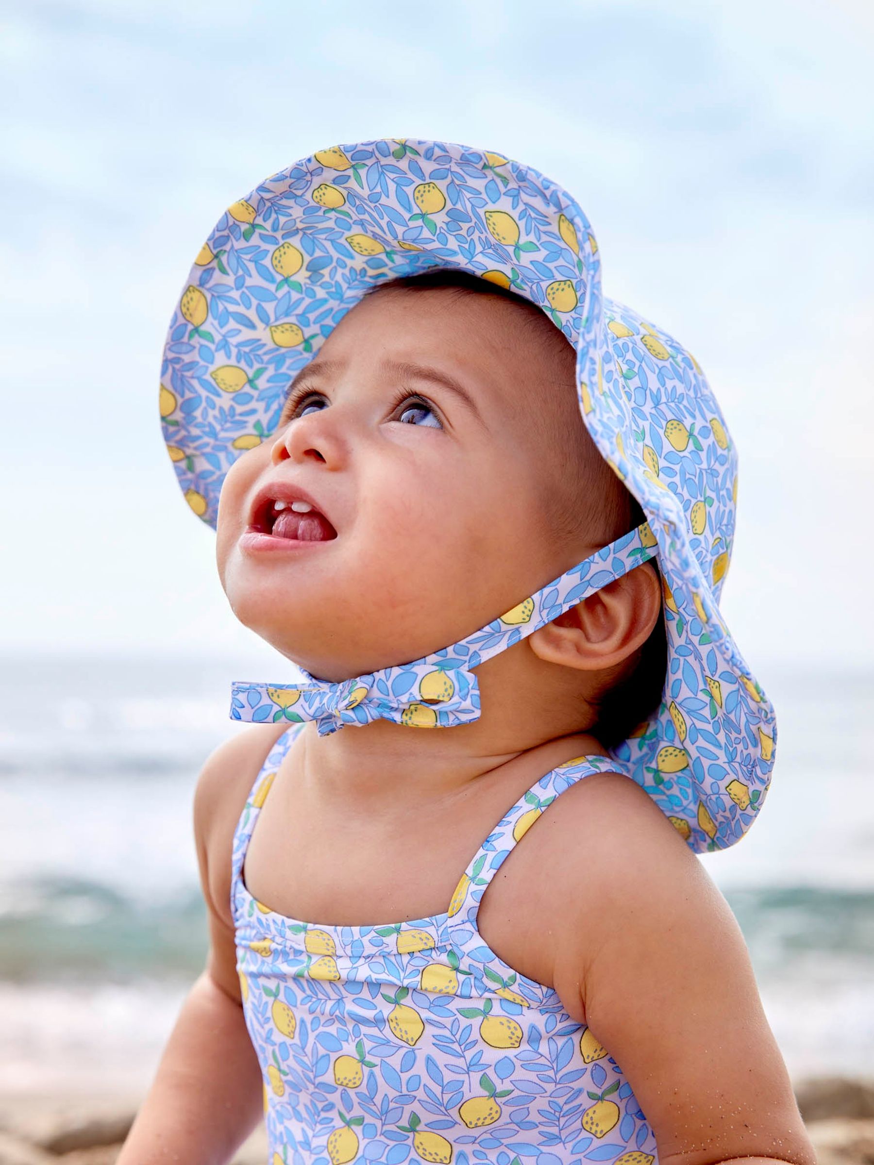 Blue Lemon UPF 50 Floppy Sun Hat - Image 3 of 7