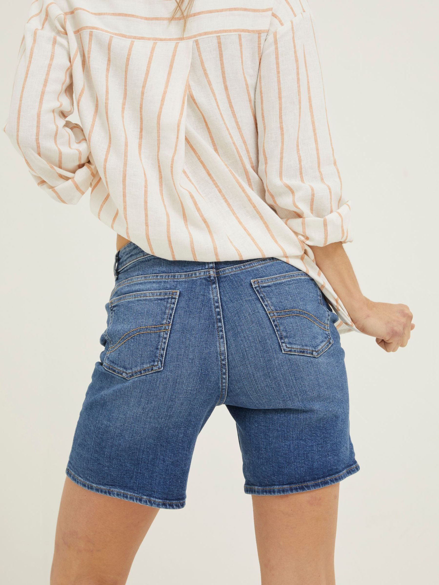 Blue Darley Denim Shorts - Image 2 of 4