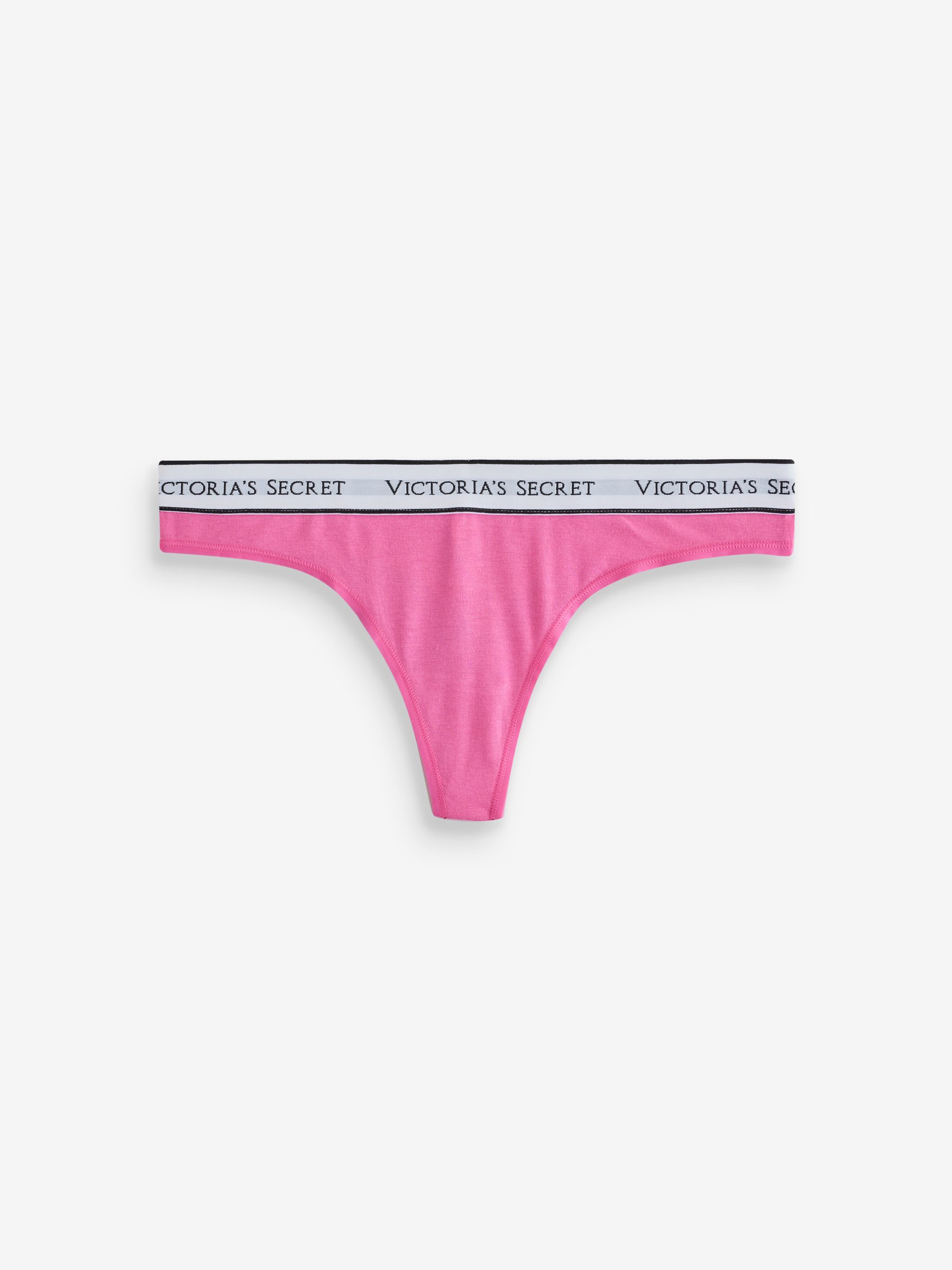 Pink Thong Logo 4 Pack Knickers - Image 2 of 7