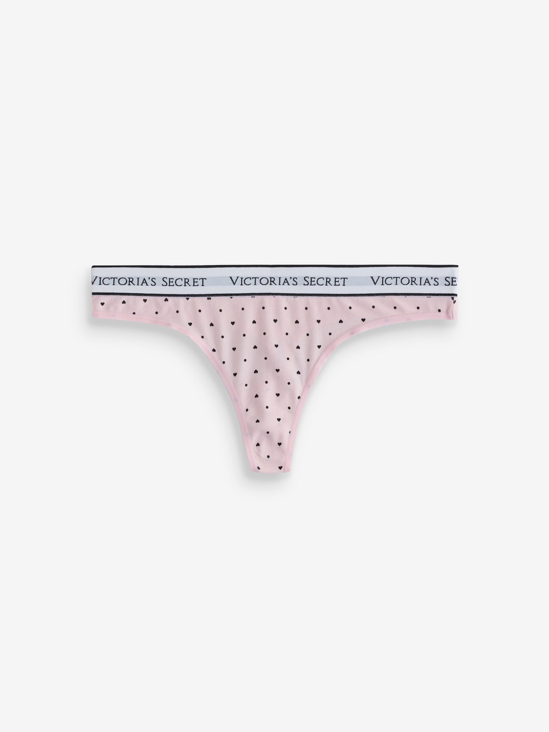 Pink Thong Logo 4 Pack Knickers - Image 5 of 7