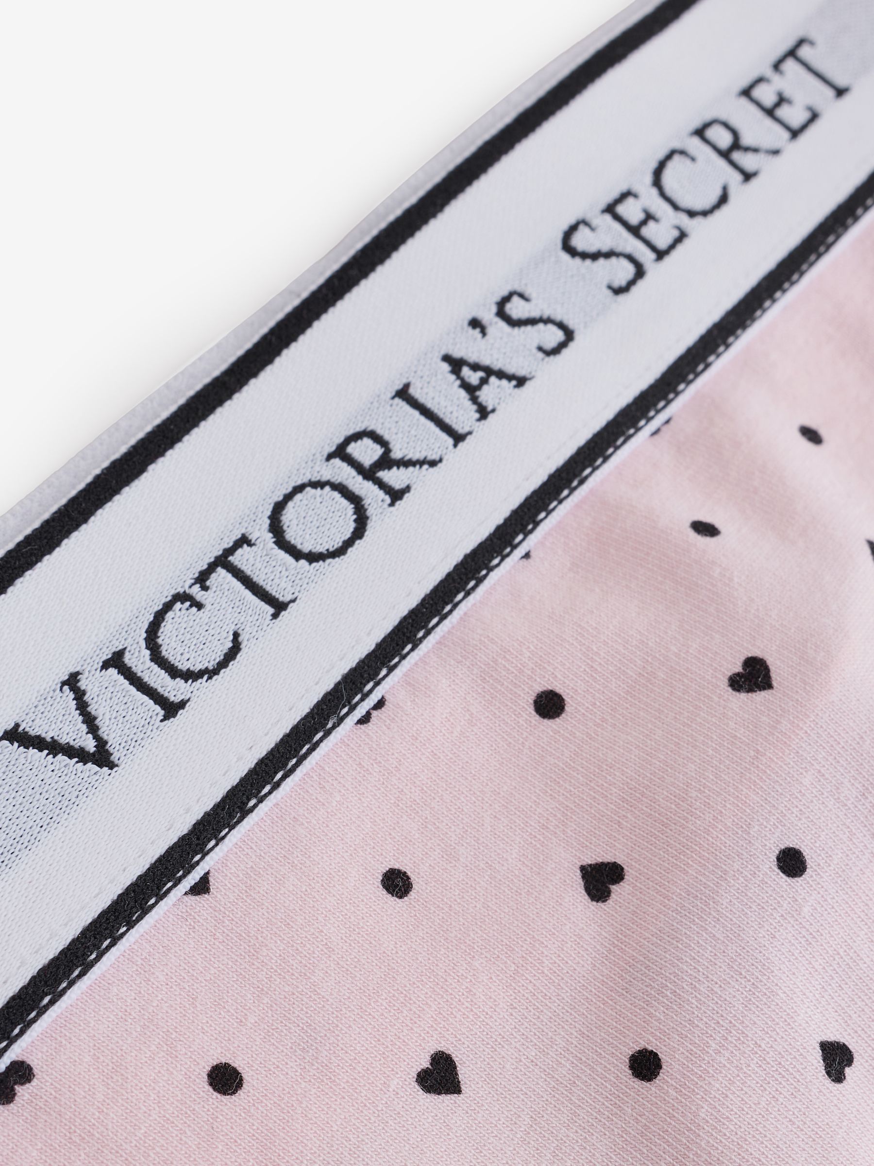 Pink Thong Logo 4 Pack Knickers - Image 7 of 7