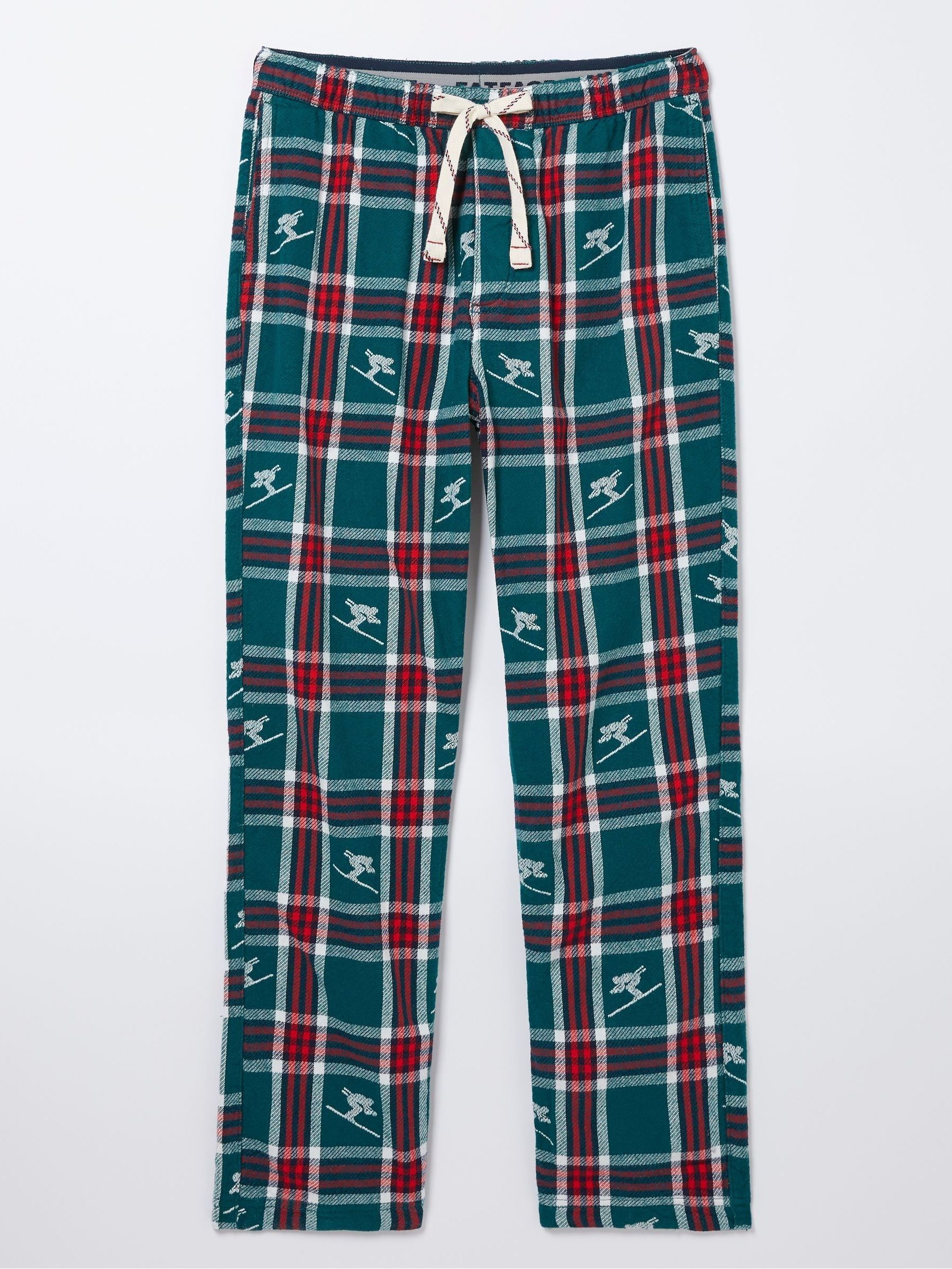Green Ski Jacquard Pyjama Trousers - Image 4 of 4