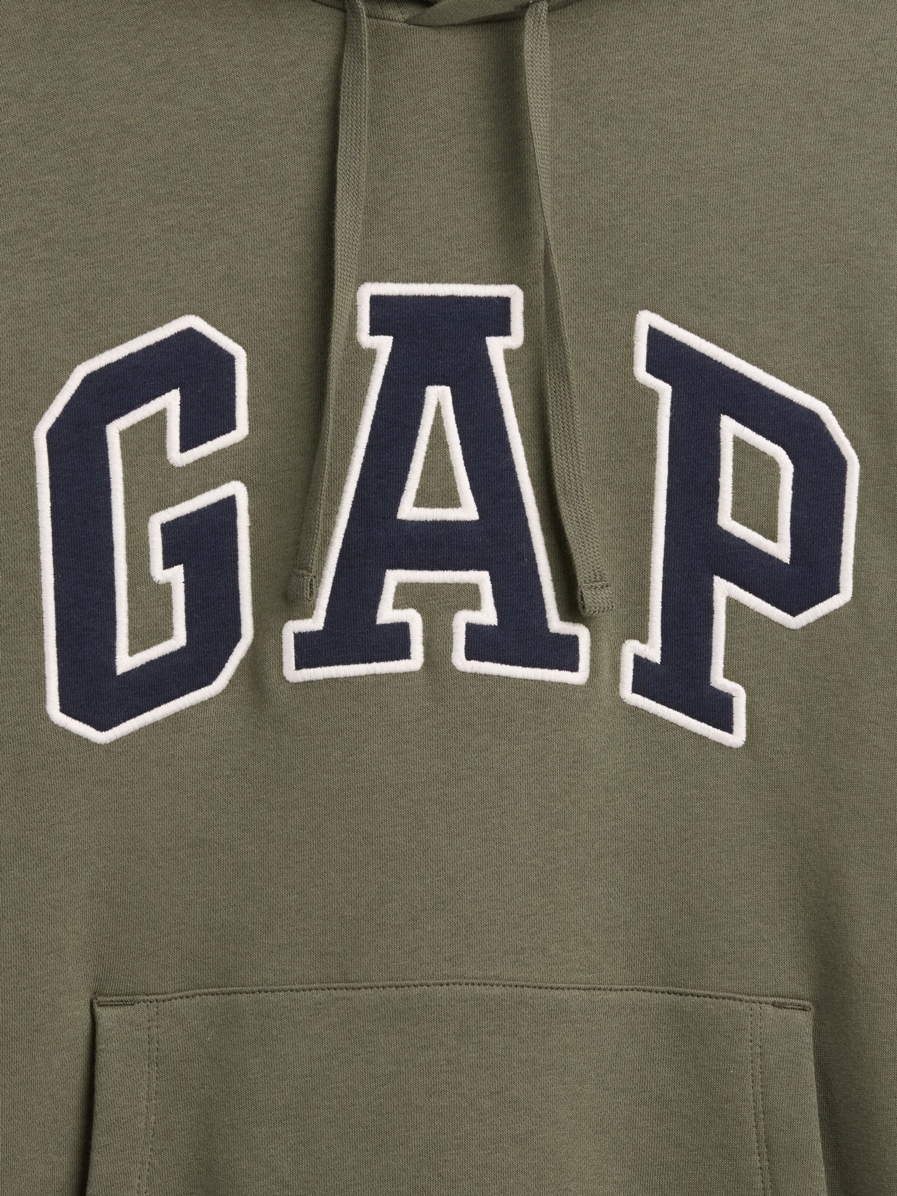 Green Relaxed Logo Hoodie - Image 4 of 4