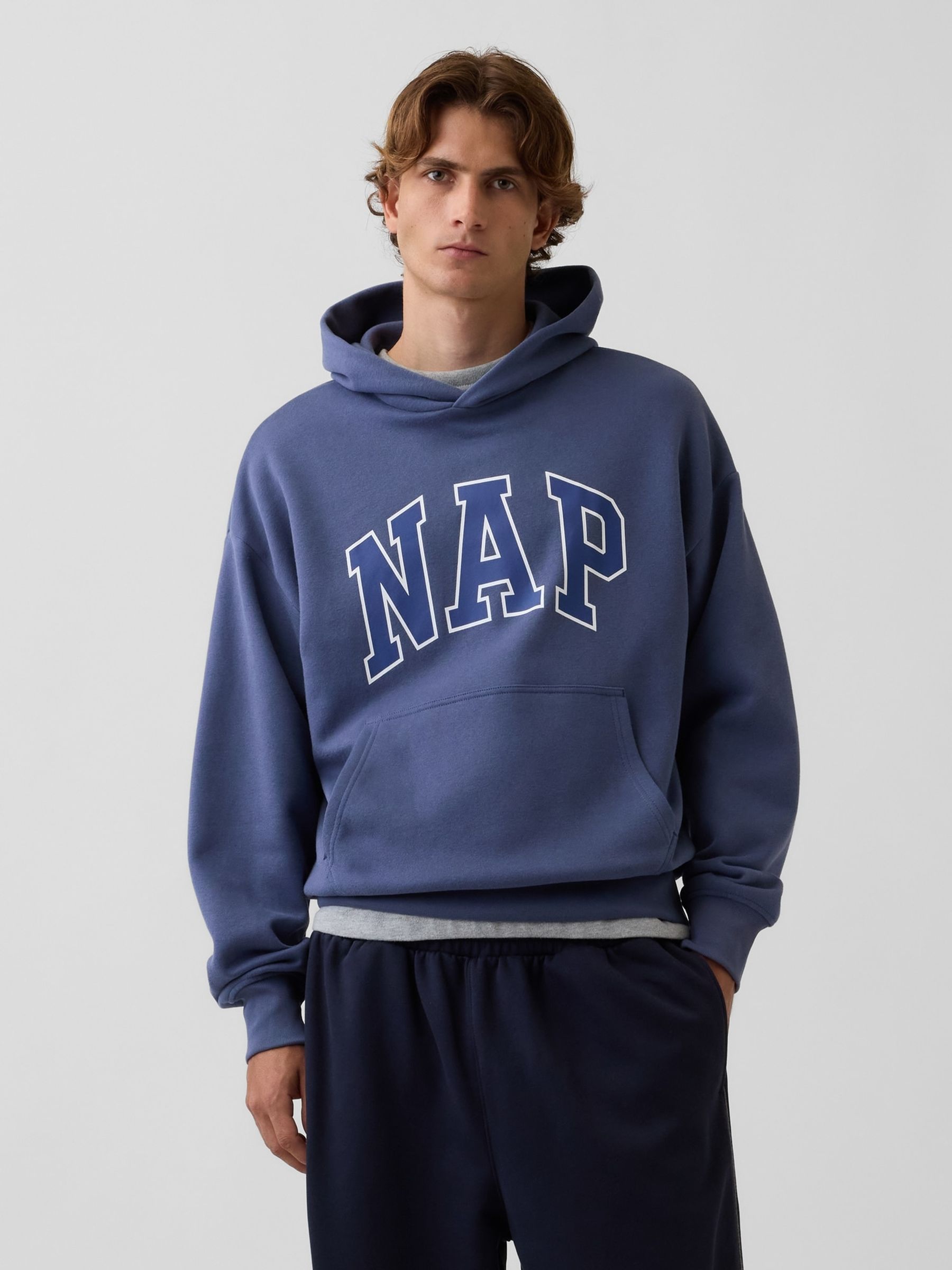 Blue Vintage Soft NAP Logo Hoodie - Image 1 of 4