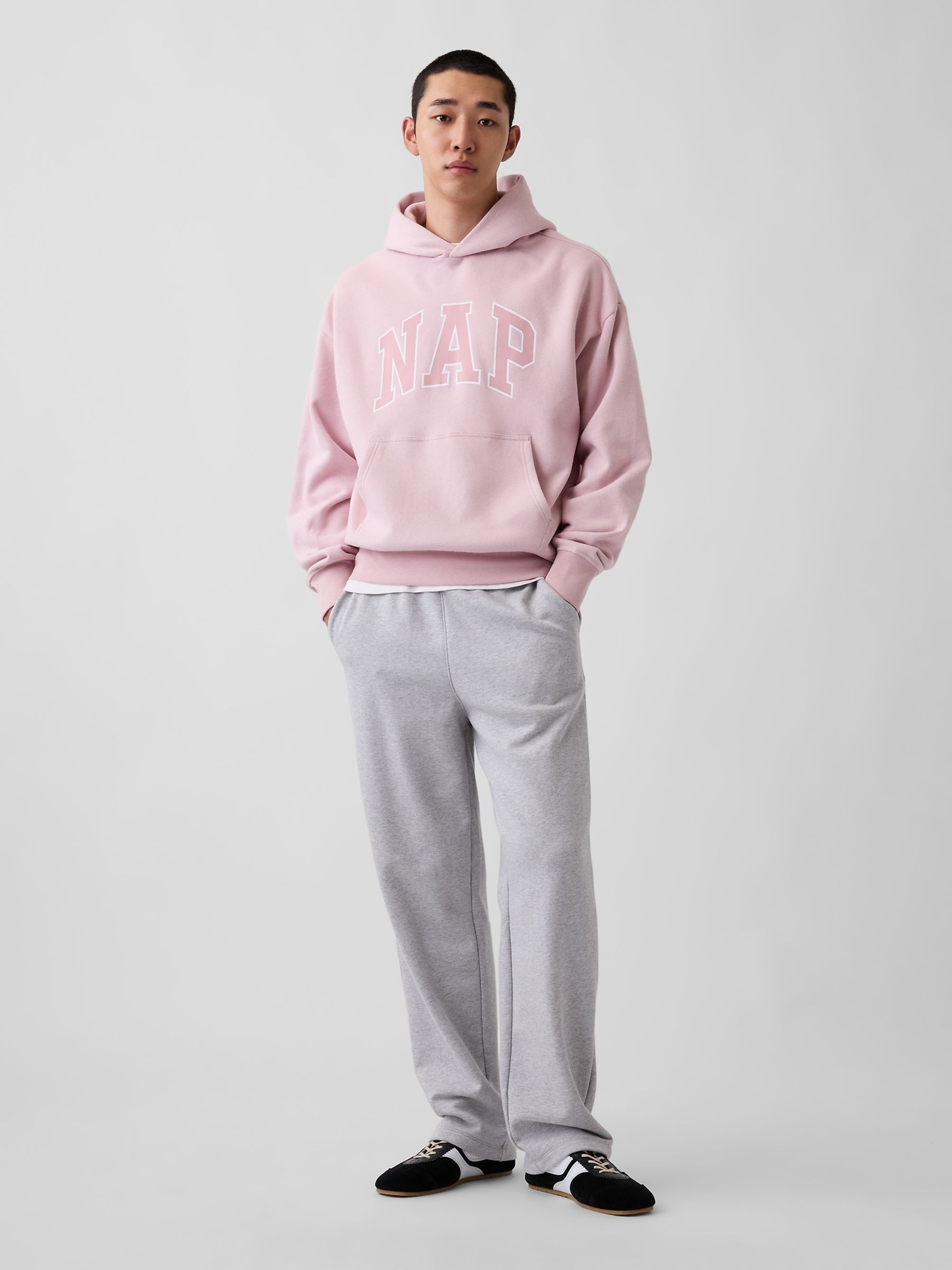 Pink Vintage Soft NAP Logo Hoodie - Image 1 of 3