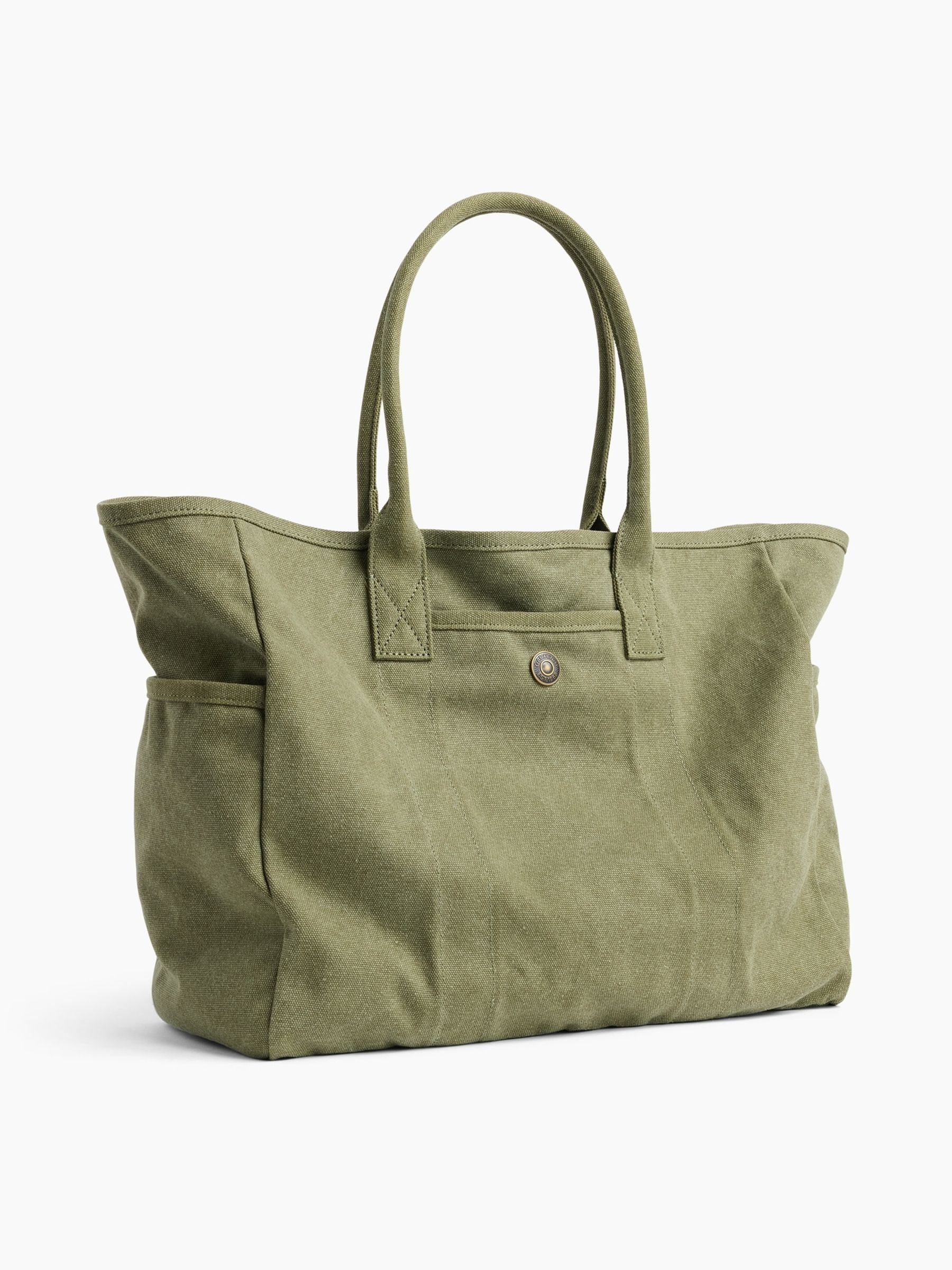Olive Green Canvas Favorite Tote Bag - Image 2 of 5