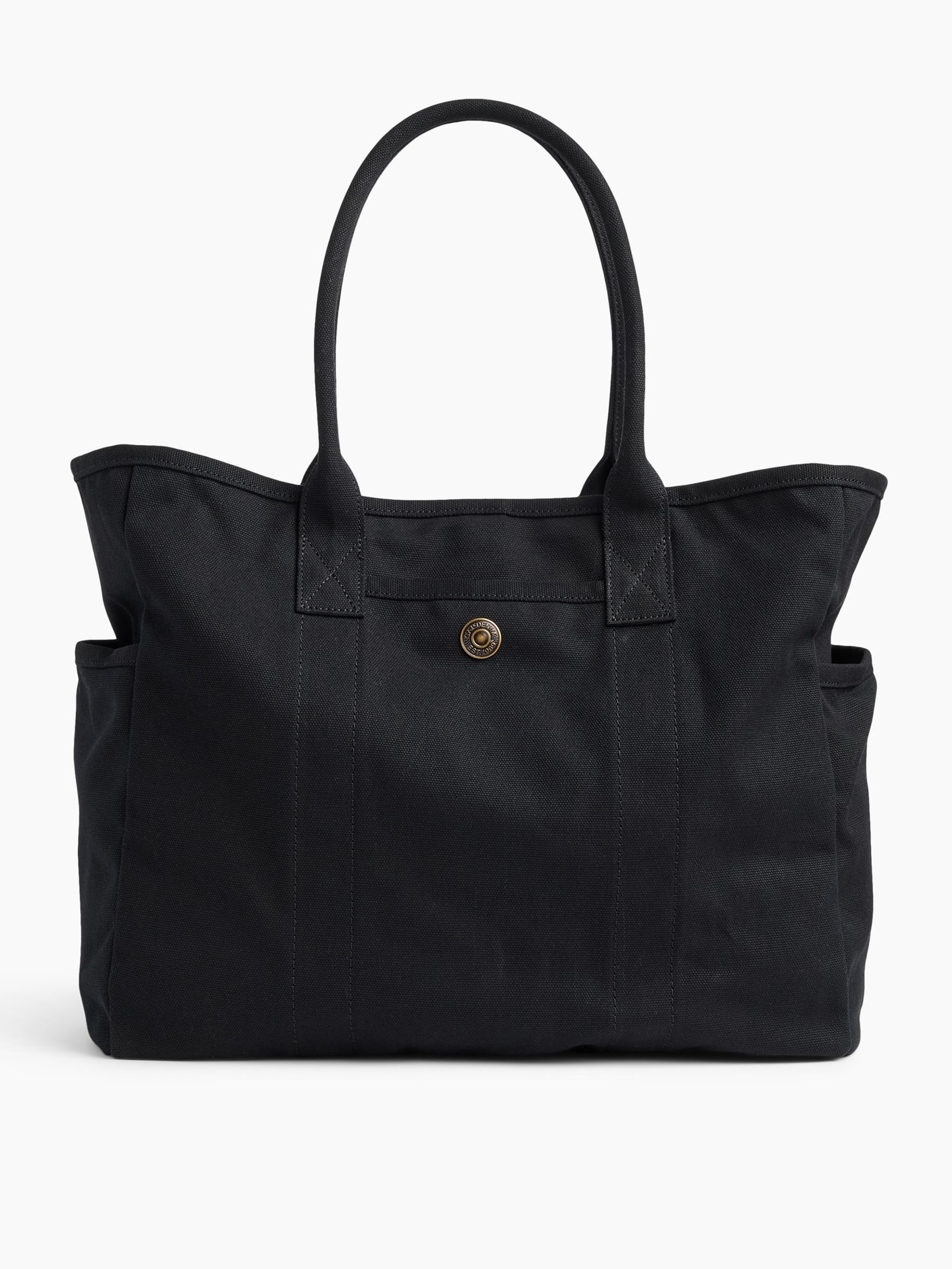 Black Canvas Favorite Tote Bag - Image 2 of 5 Black Canvas Favorite Tote Bag - Image 2 of 5