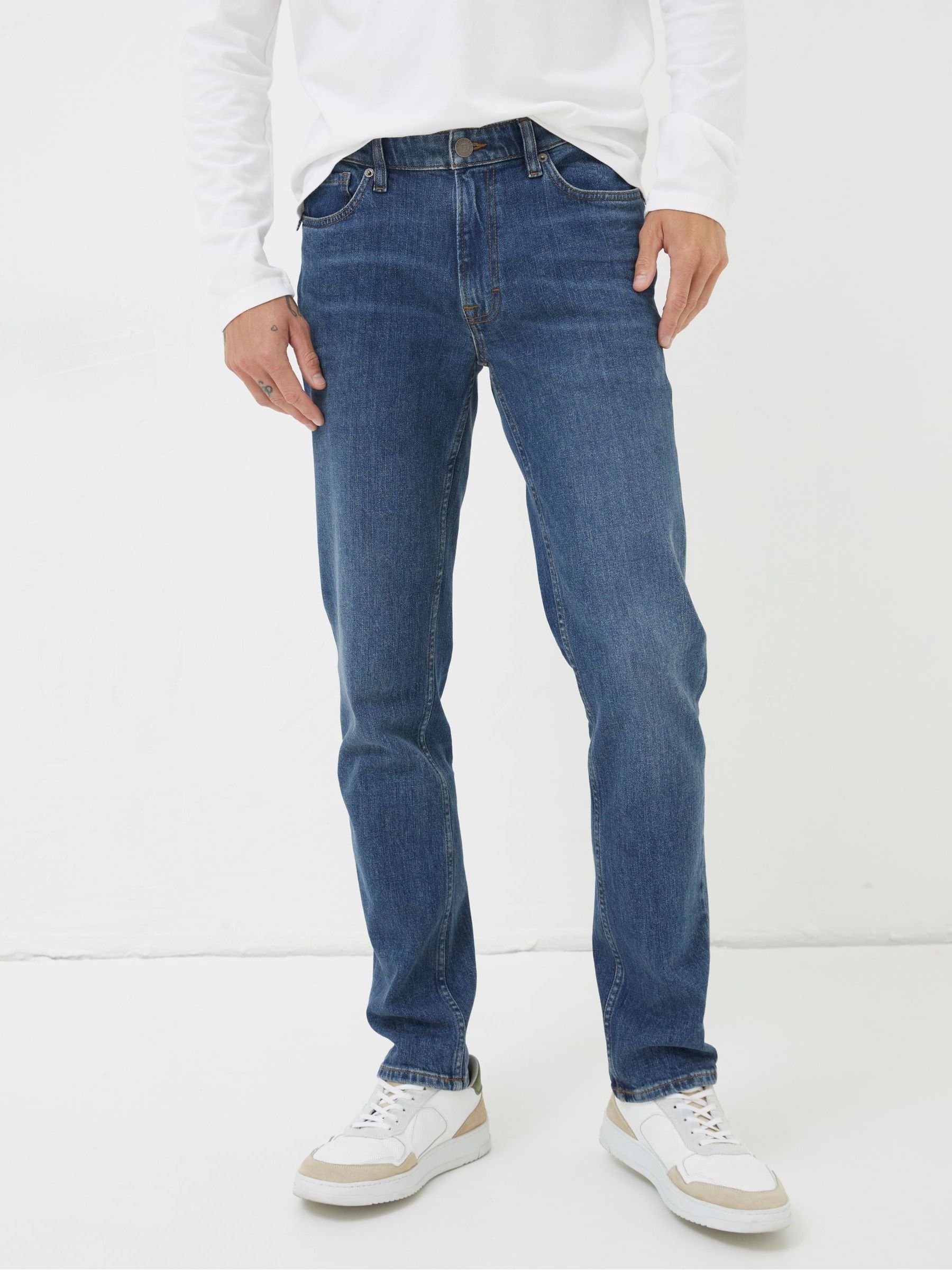 Indigo Blue Slim Fit Jeans - Image 1 of 6