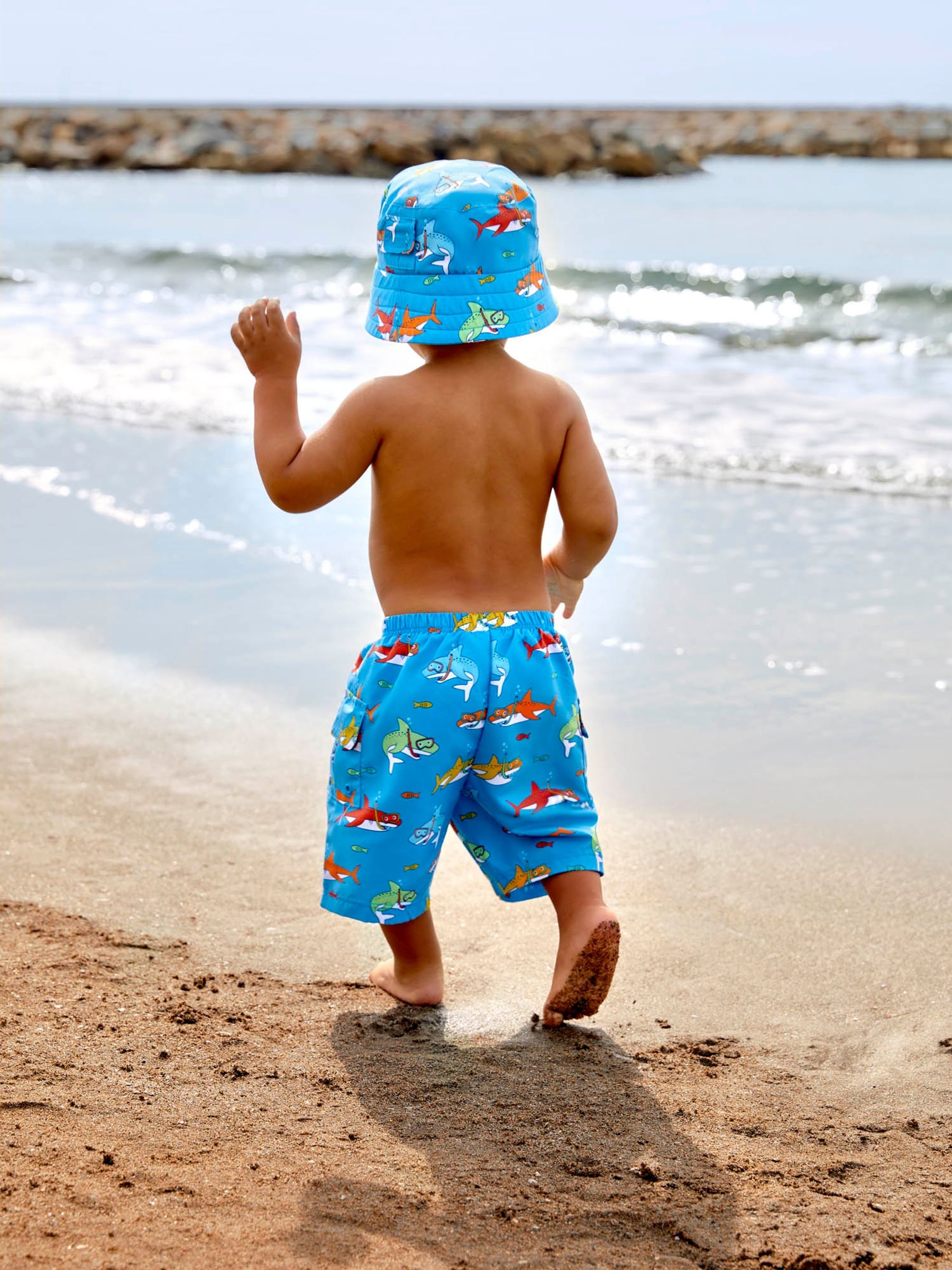 Blue Shark UPF 50 Bucket Sun Hat - Image 3 of 5