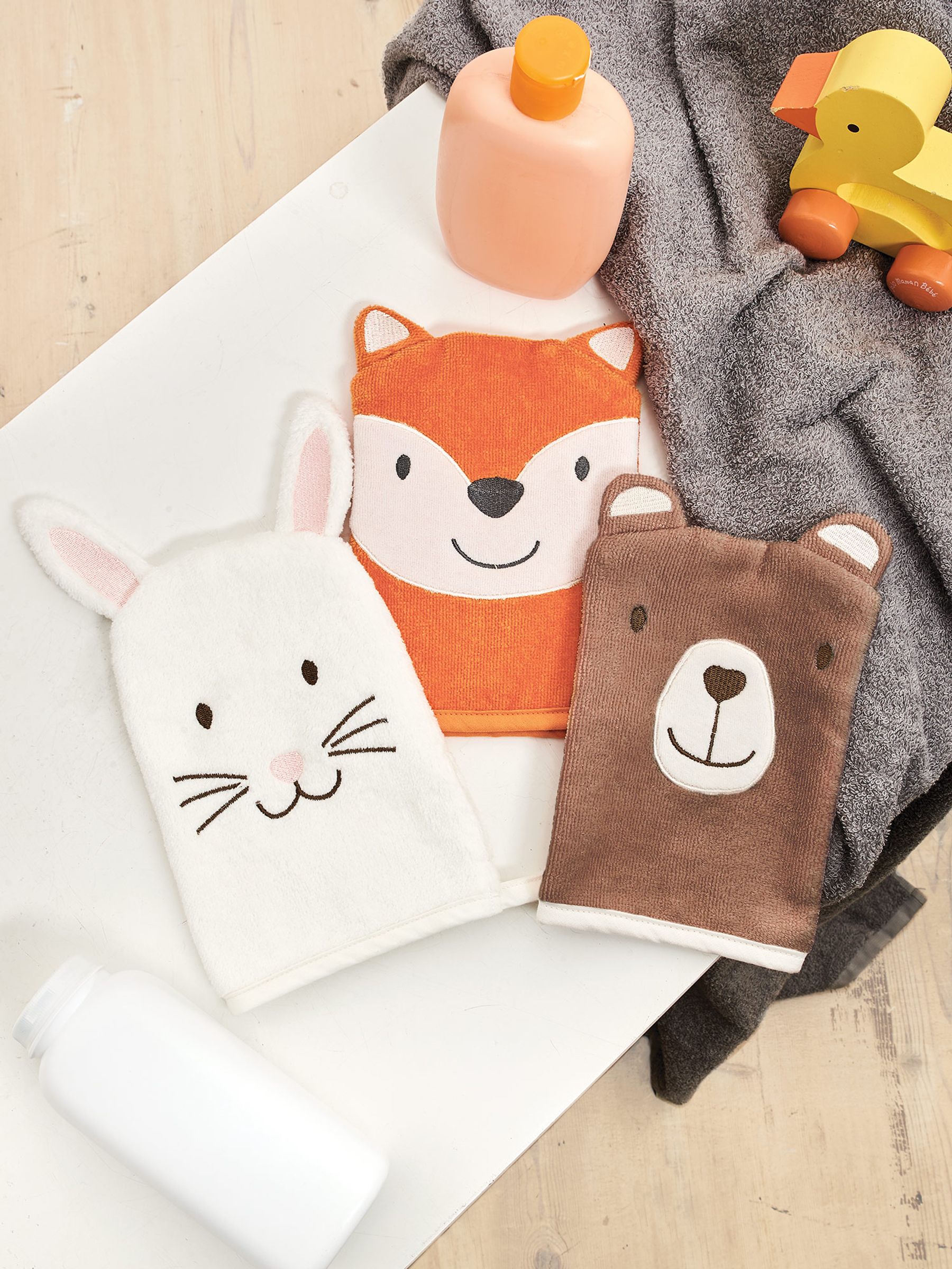 Woodland Wash Mitts - Image 1 of 2