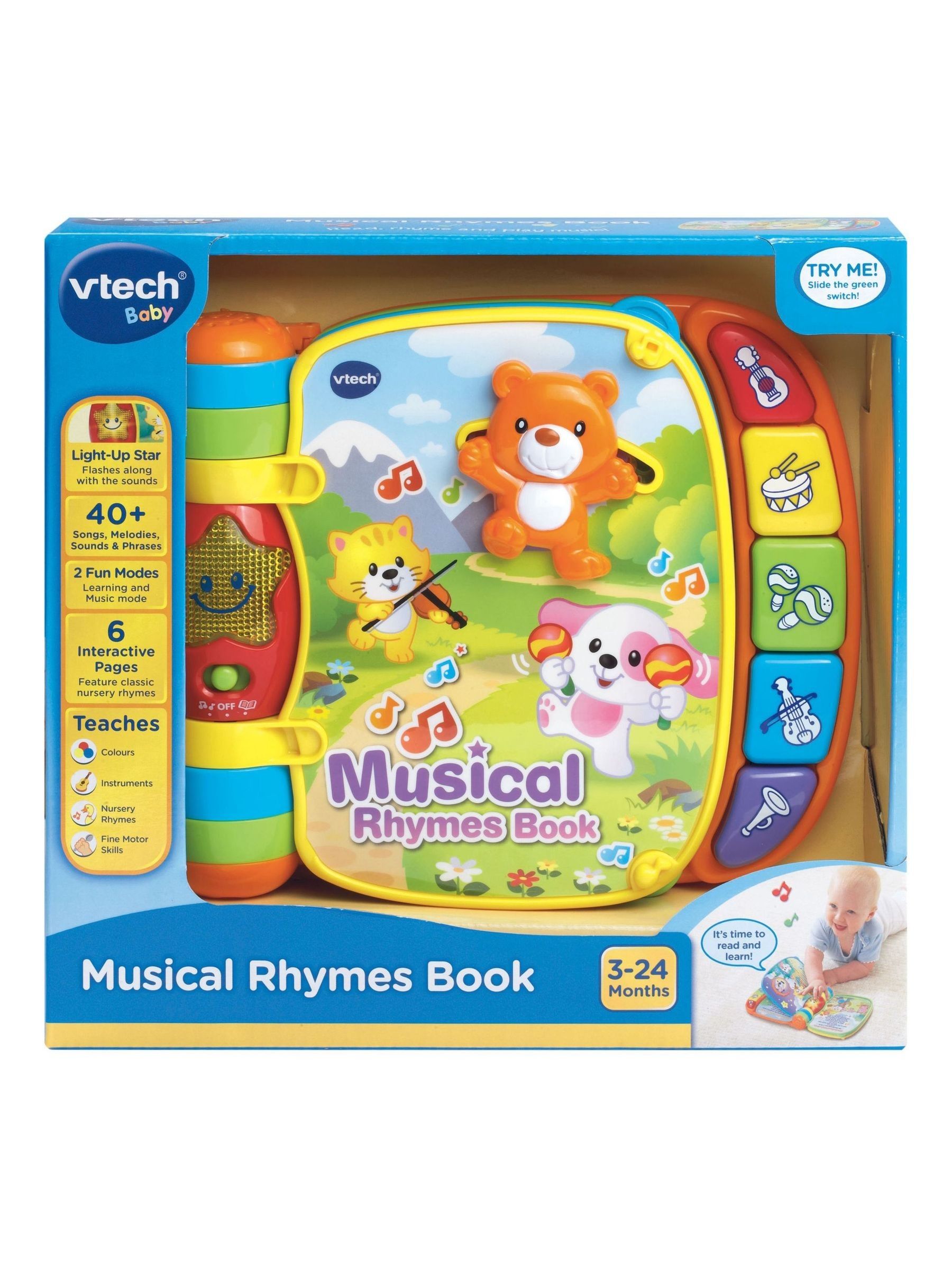 V-Tech Baby Musical Rhymes Book - Image 5 of 5