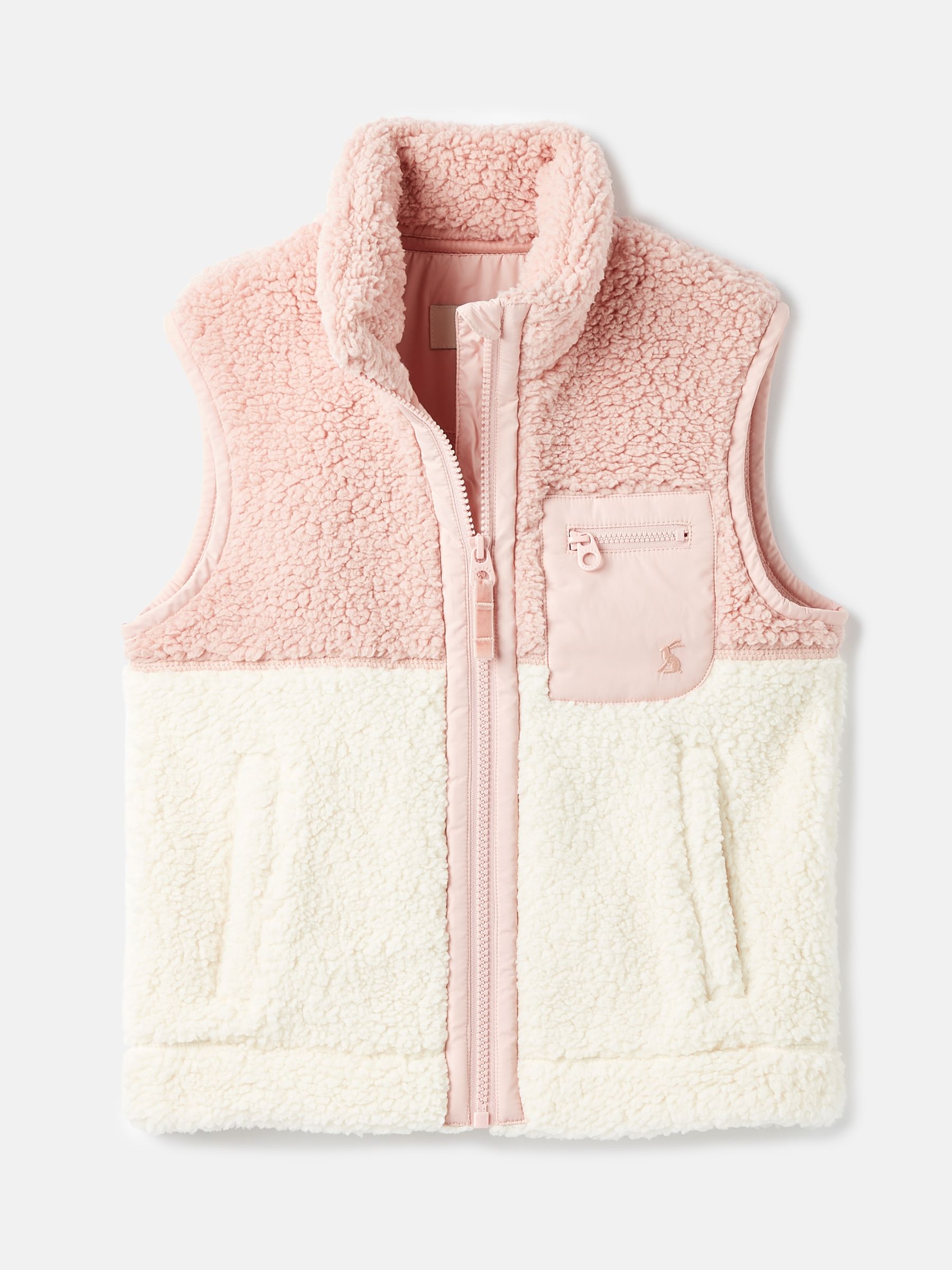 Mallory Pink Fleece Gilet - Image 1 of 5