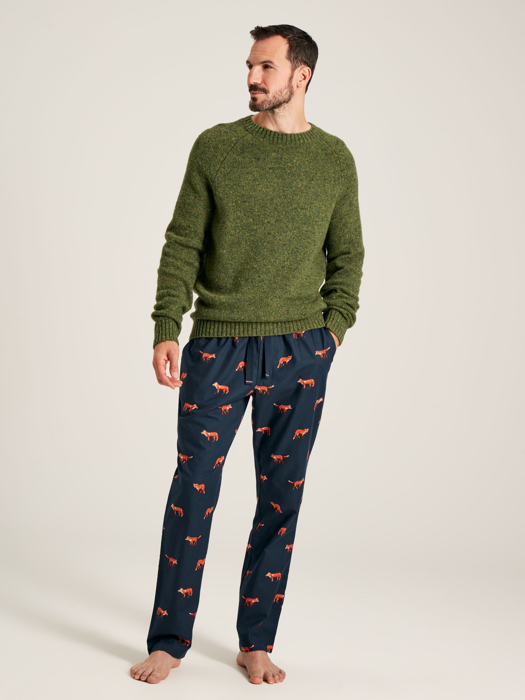 The Dozer Navy Blue Printed Pyjamas Bottoms - Image 3 of 5