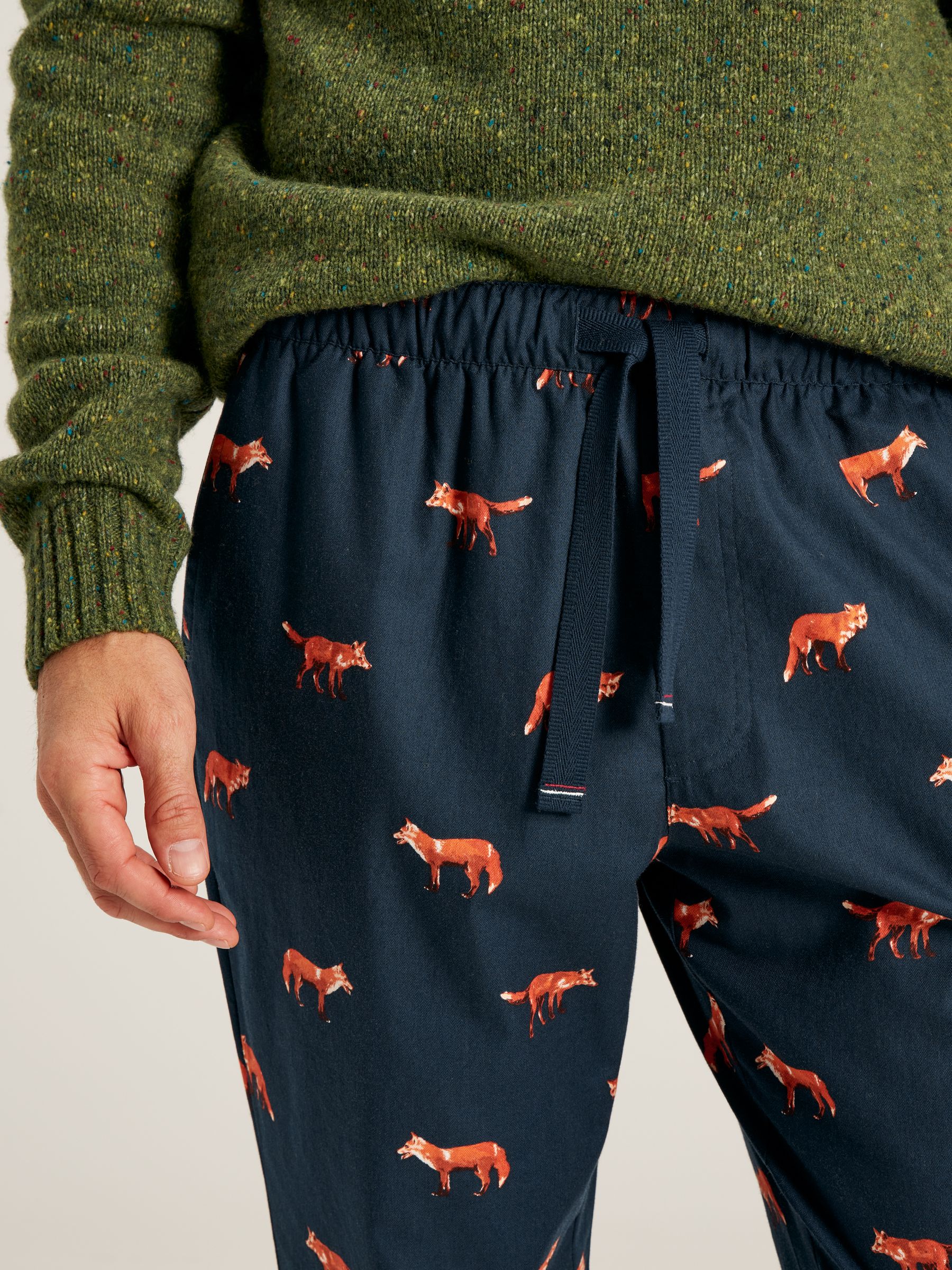 The Dozer Navy Blue Printed Pyjamas Bottoms - Image 4 of 5