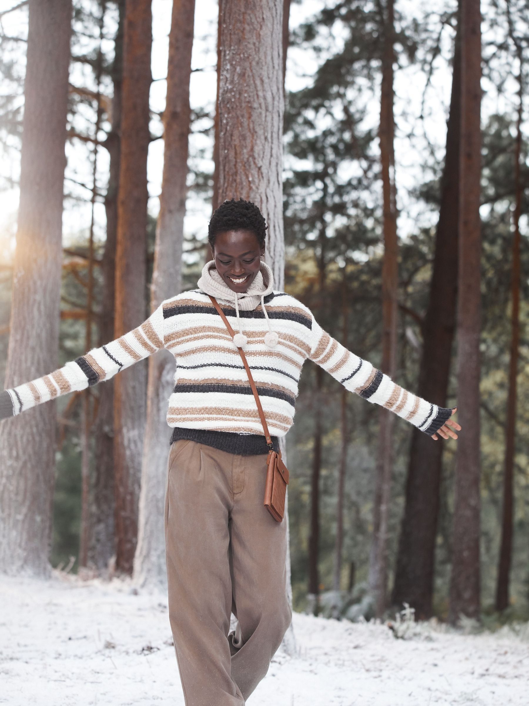 Natural Suzy Stripe Jumper - Image 1 of 1