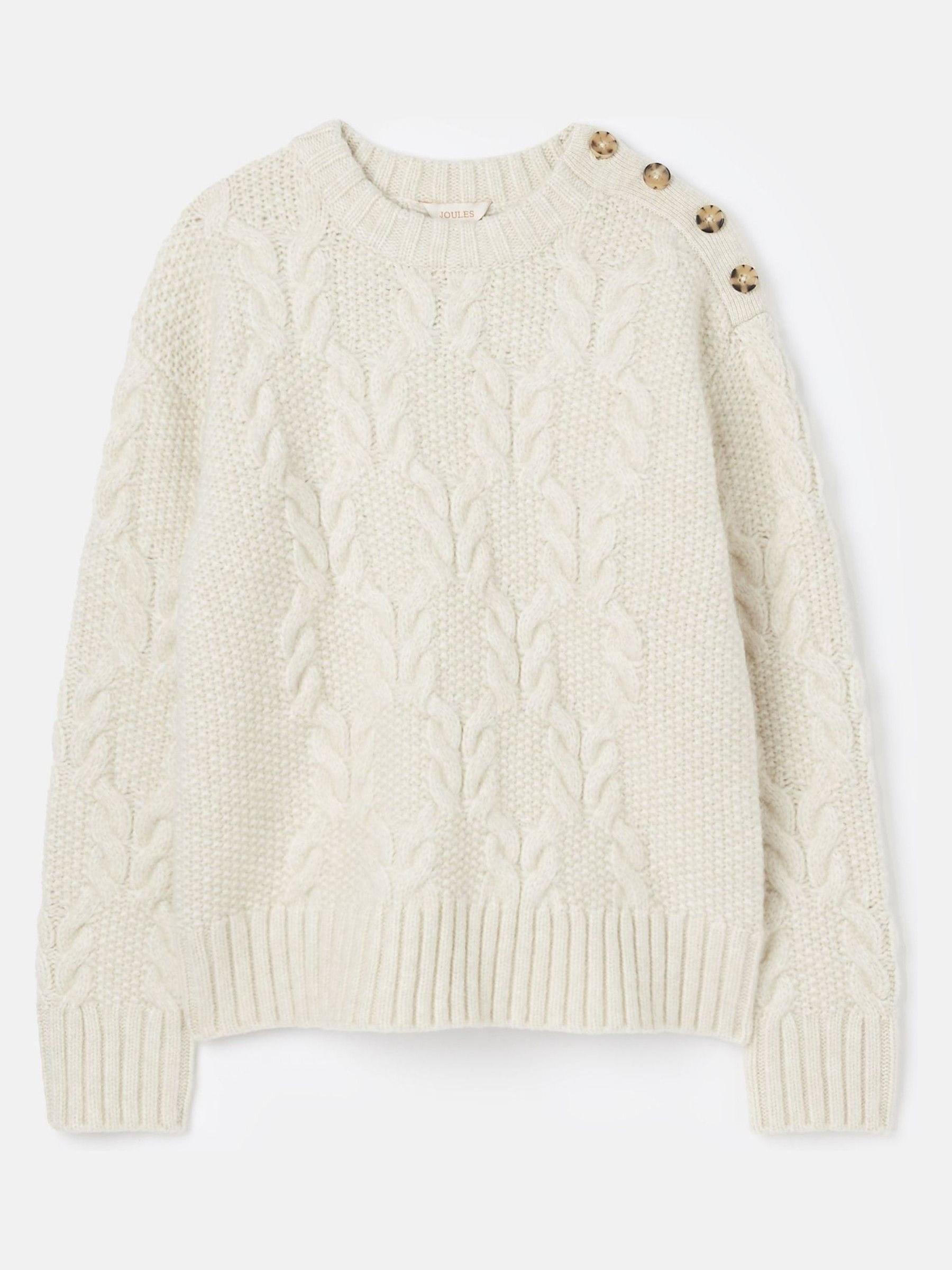 Pippa Cream Cable Knit Jumper - Image 6 of 6