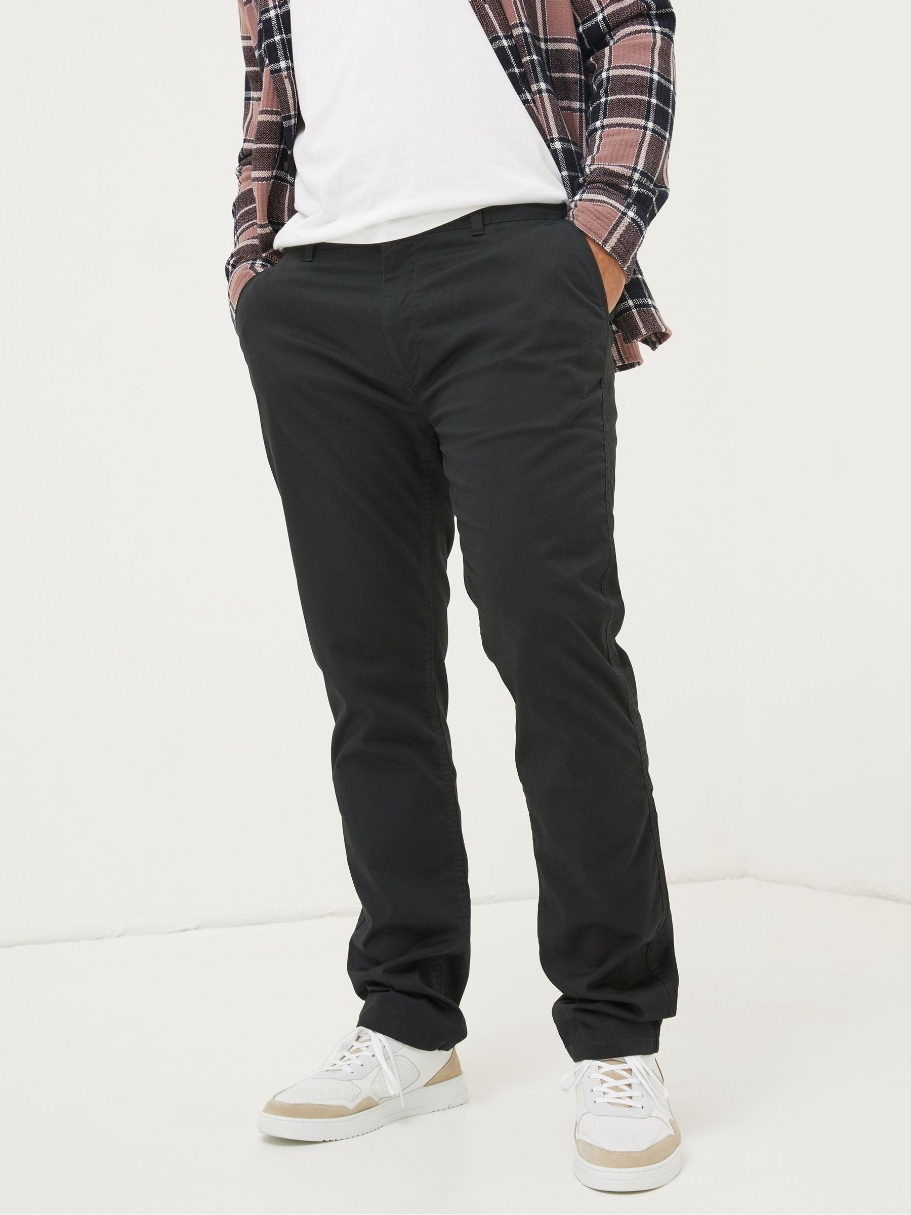 Black Slim Heyshott Trousers - Image 3 of 5