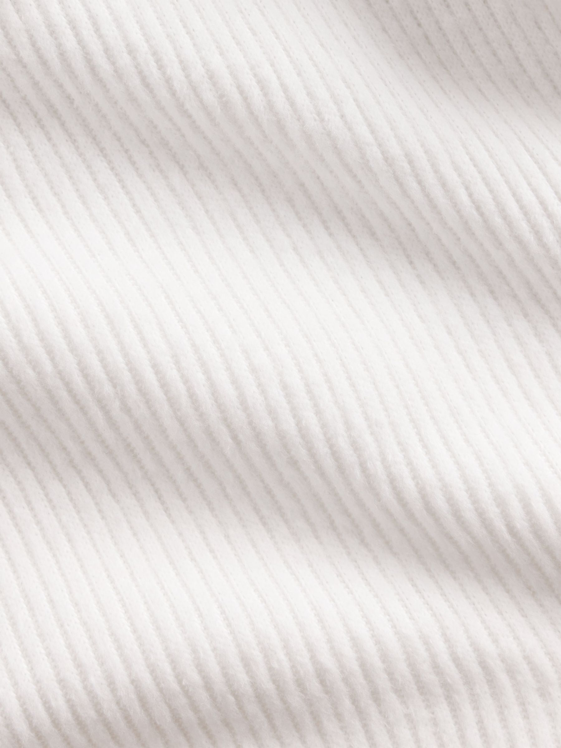 White Off-Shoulder Rib Top - Image 4 of 4