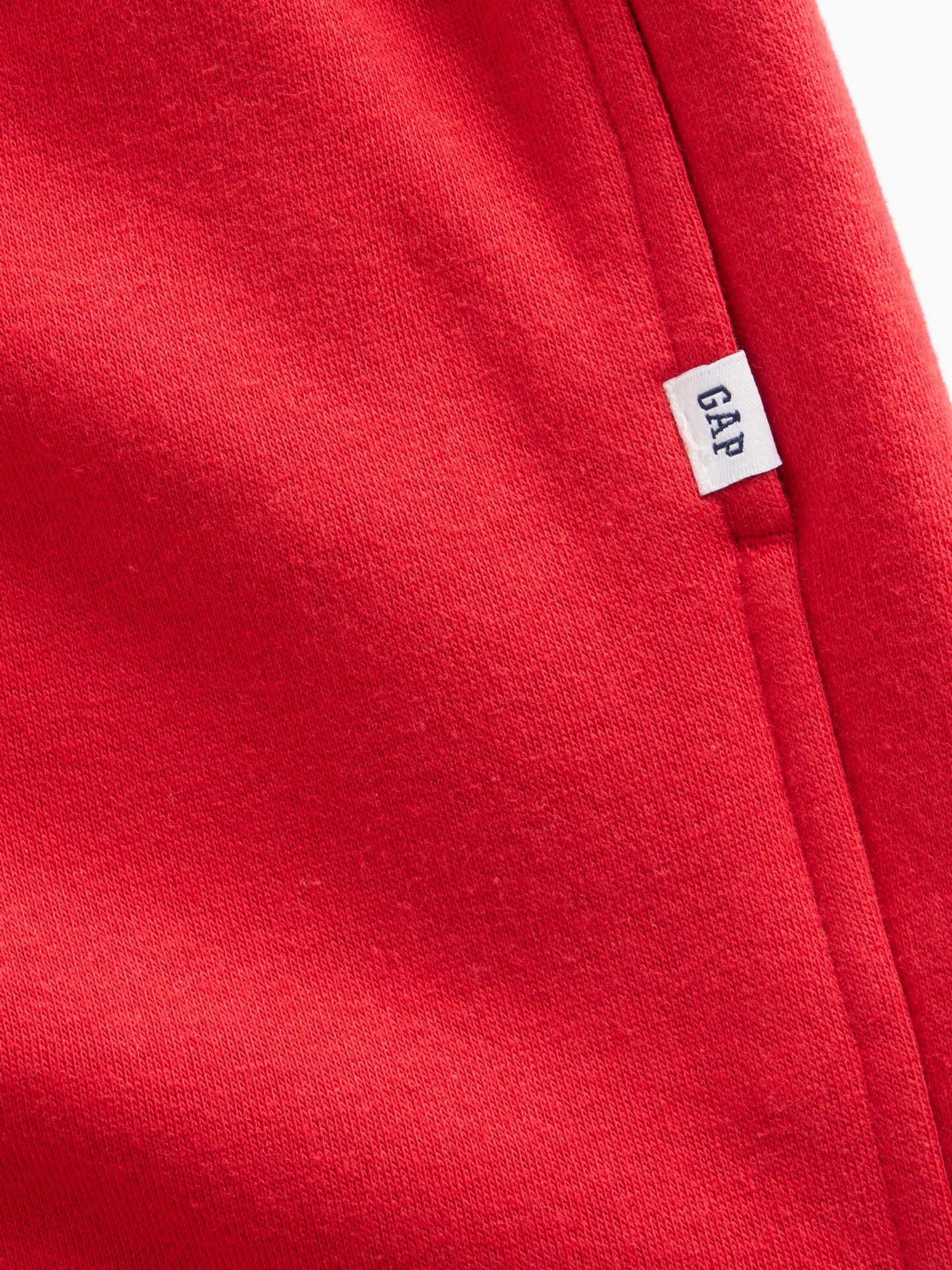 Red Vintage Soft Relaxed Joggers - Image 3 of 3