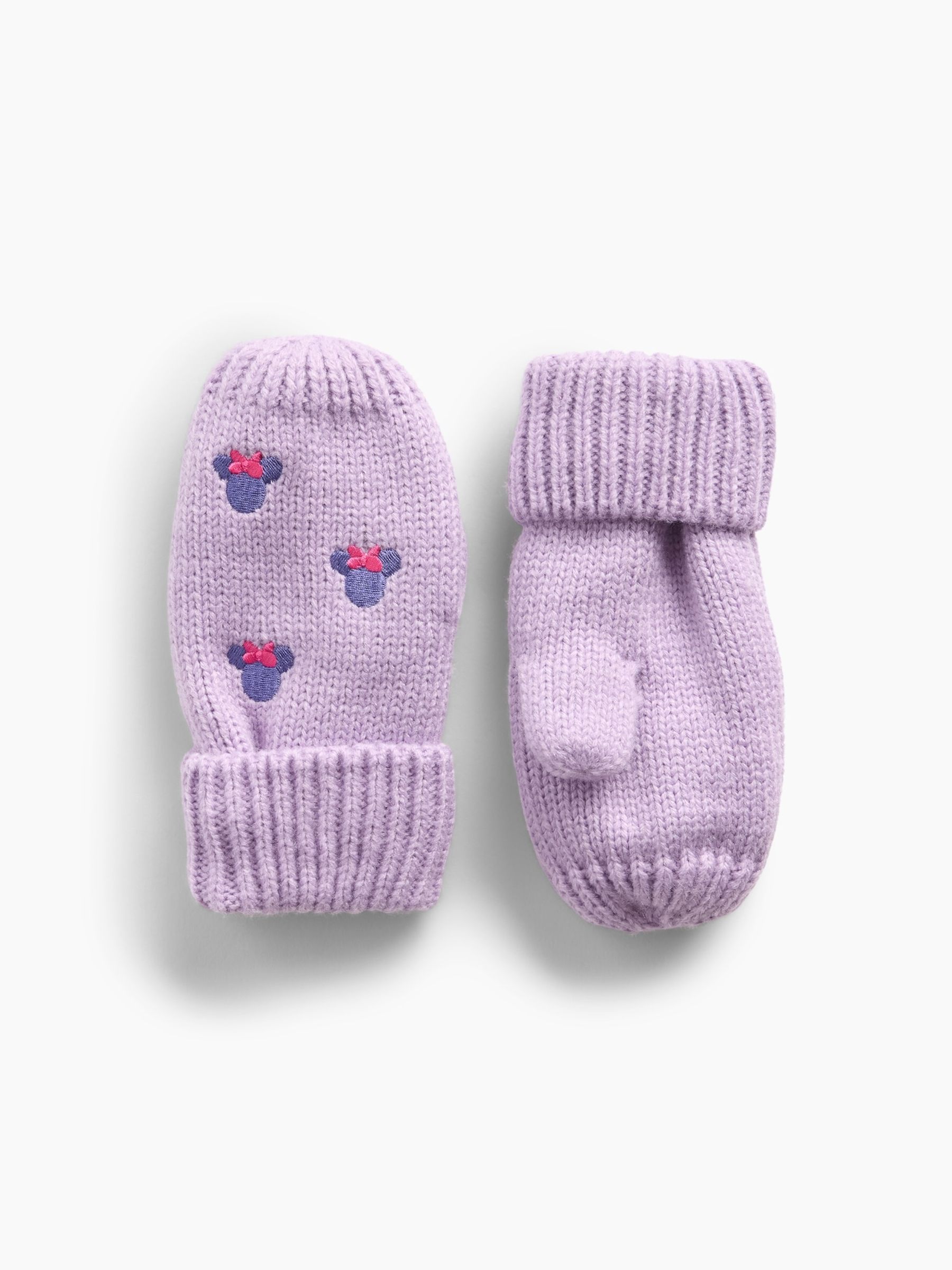 Purple Disney Minnie Mouse Mittens - Image 1 of 1