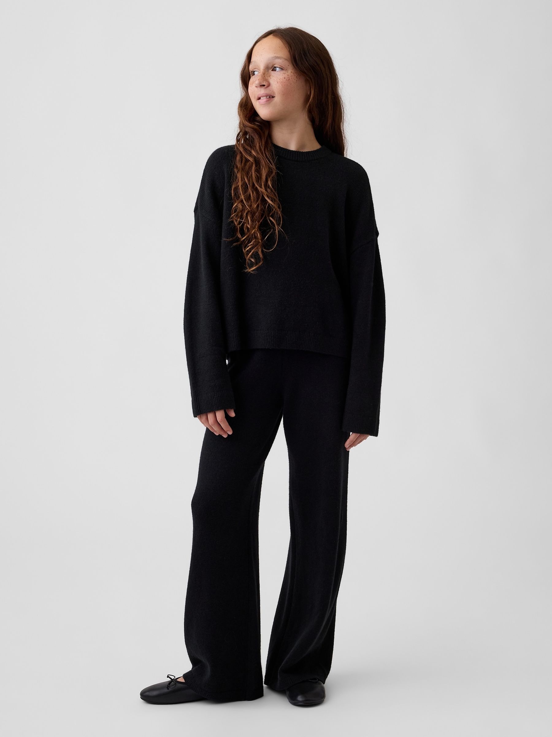 Black CashSoft Oversized Jumper - Image 3 of 5
