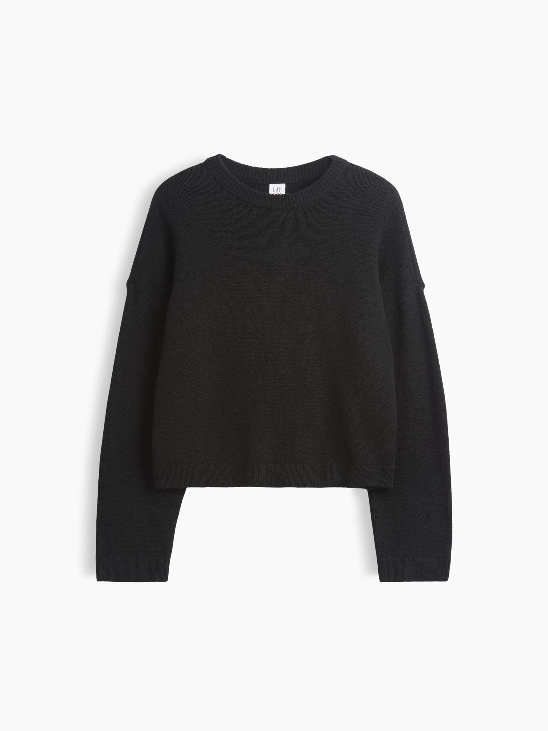 Black CashSoft Oversized Jumper - Image 4 of 5
