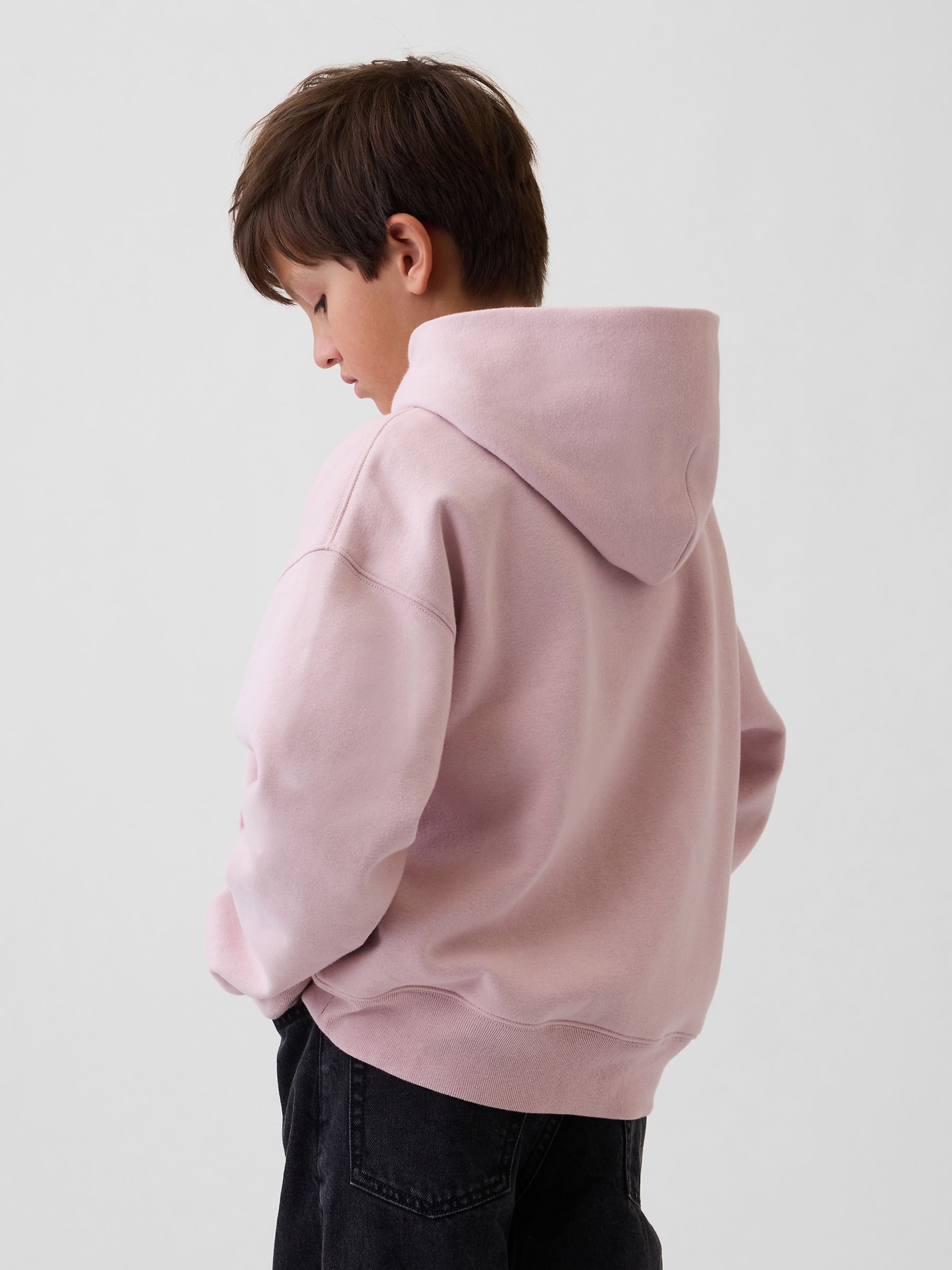 Light Pink Vintage Soft Relaxed Hoodie - Image 2 of 4