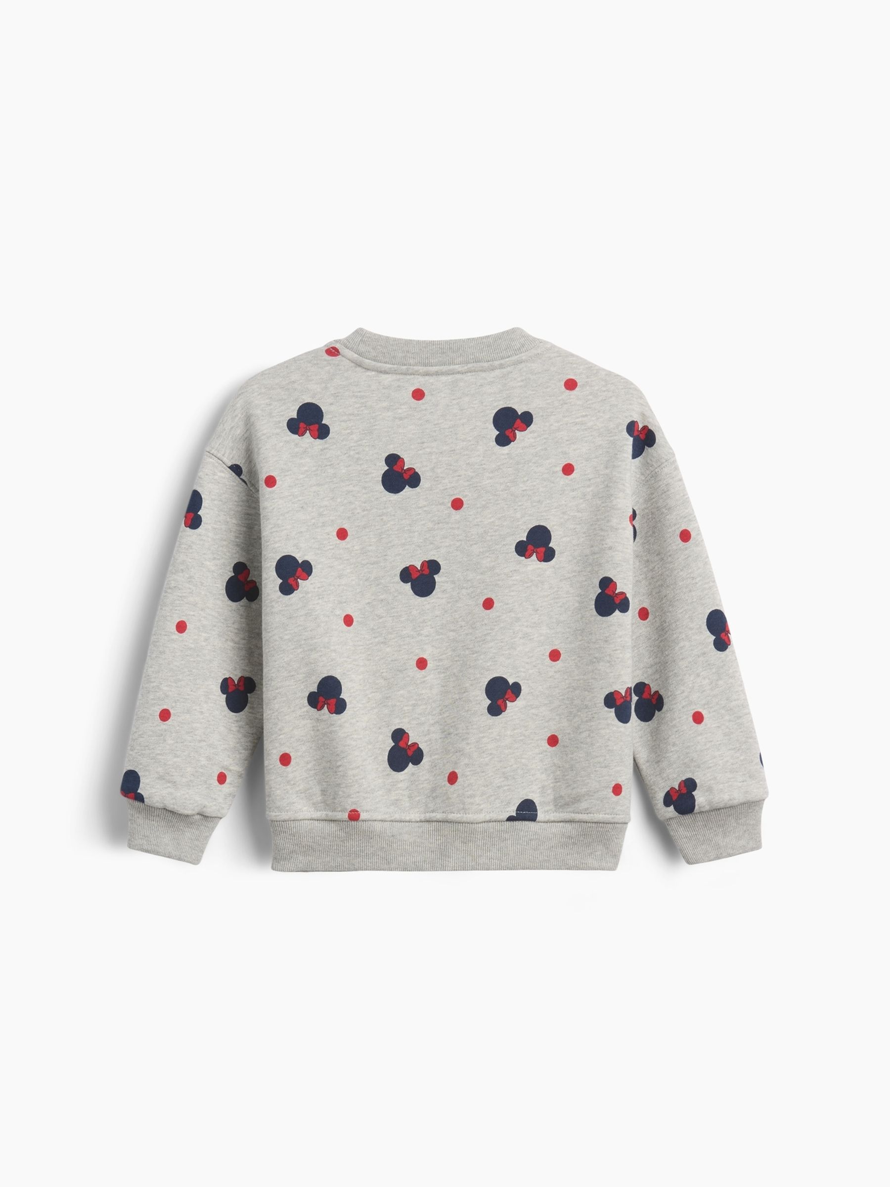 Grey Minnie Mouse Disney Logo Sweatshirt - Image 2 of 2 Grey Minnie Mouse Disney Logo Sweatshirt - Image 2 of 2