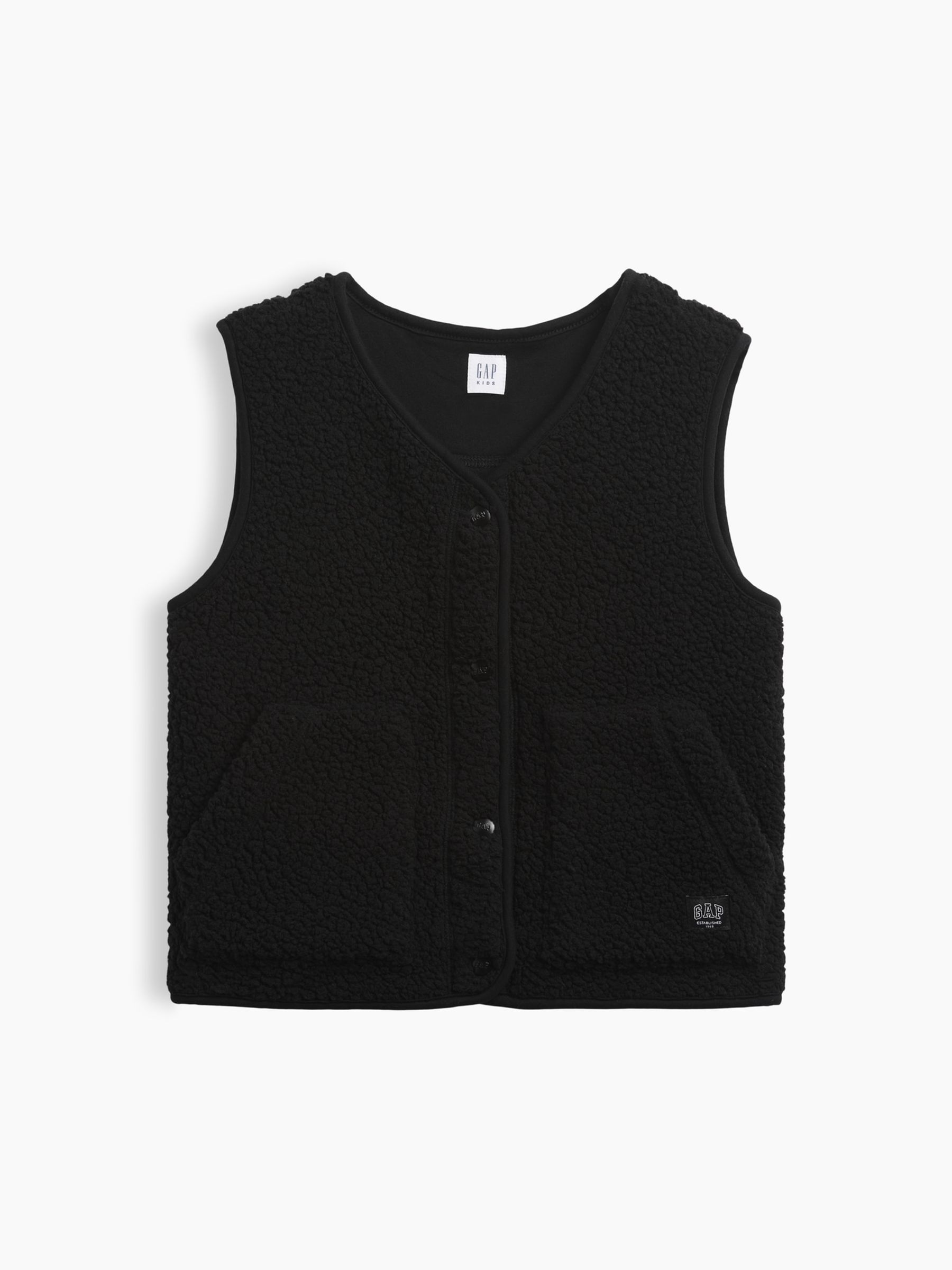 Black Sherpa Gilet - Image 4 of 6