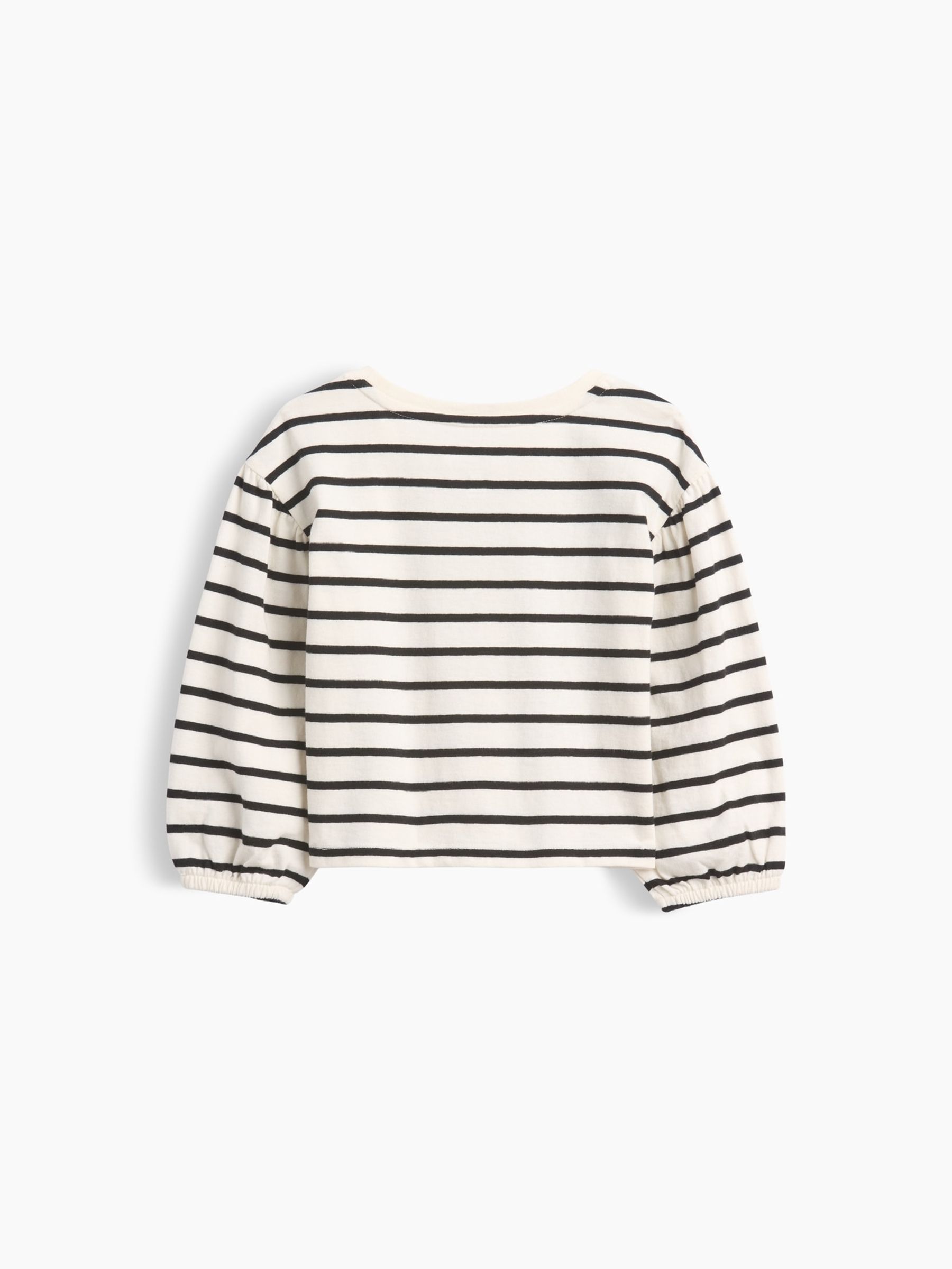 White Minnie Mouse Disney Stripe Long Sleeve T-Shirt - Image 2 of 3