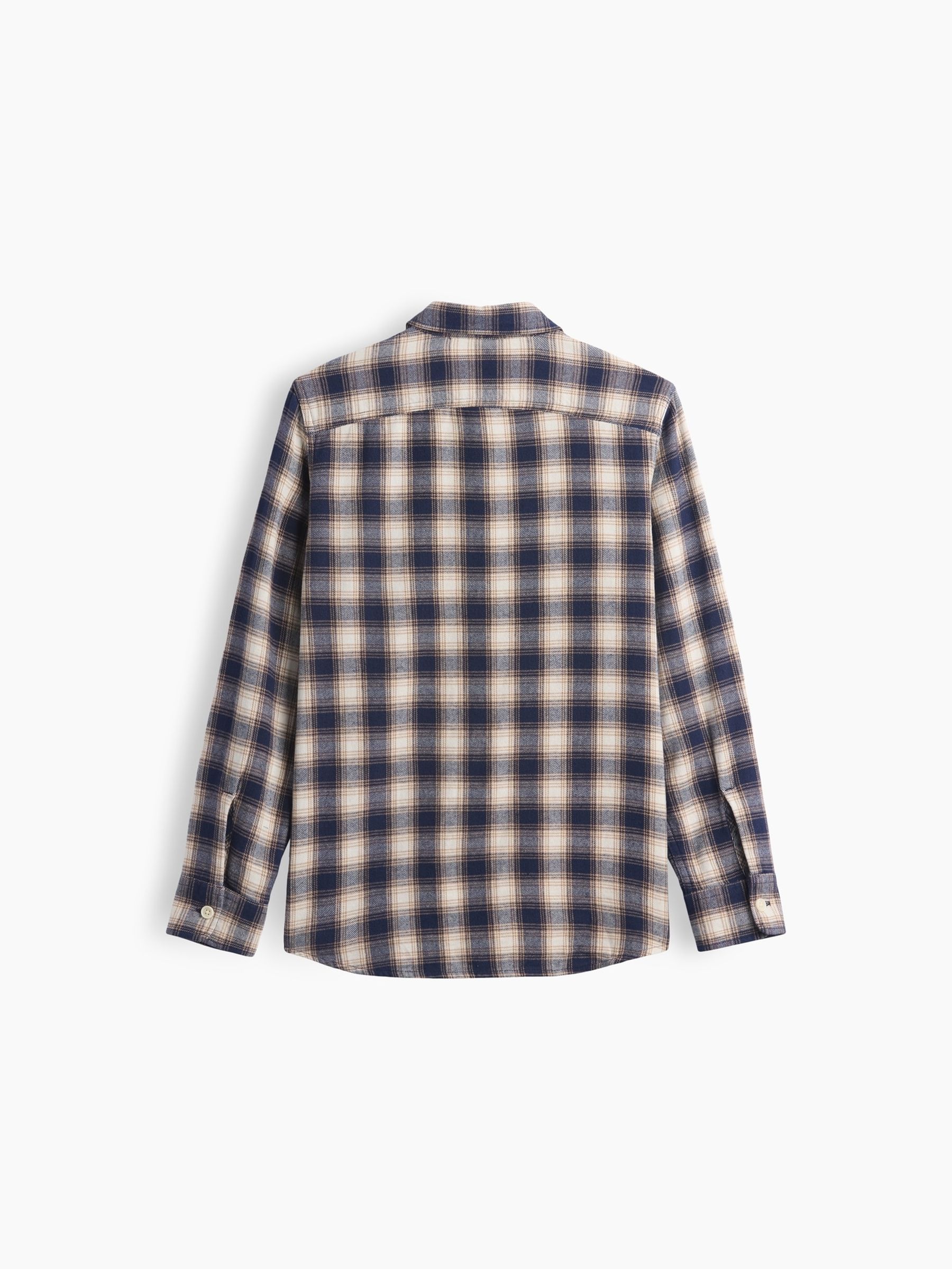 Blue Check Flannel Shirt - Image 2 of 3