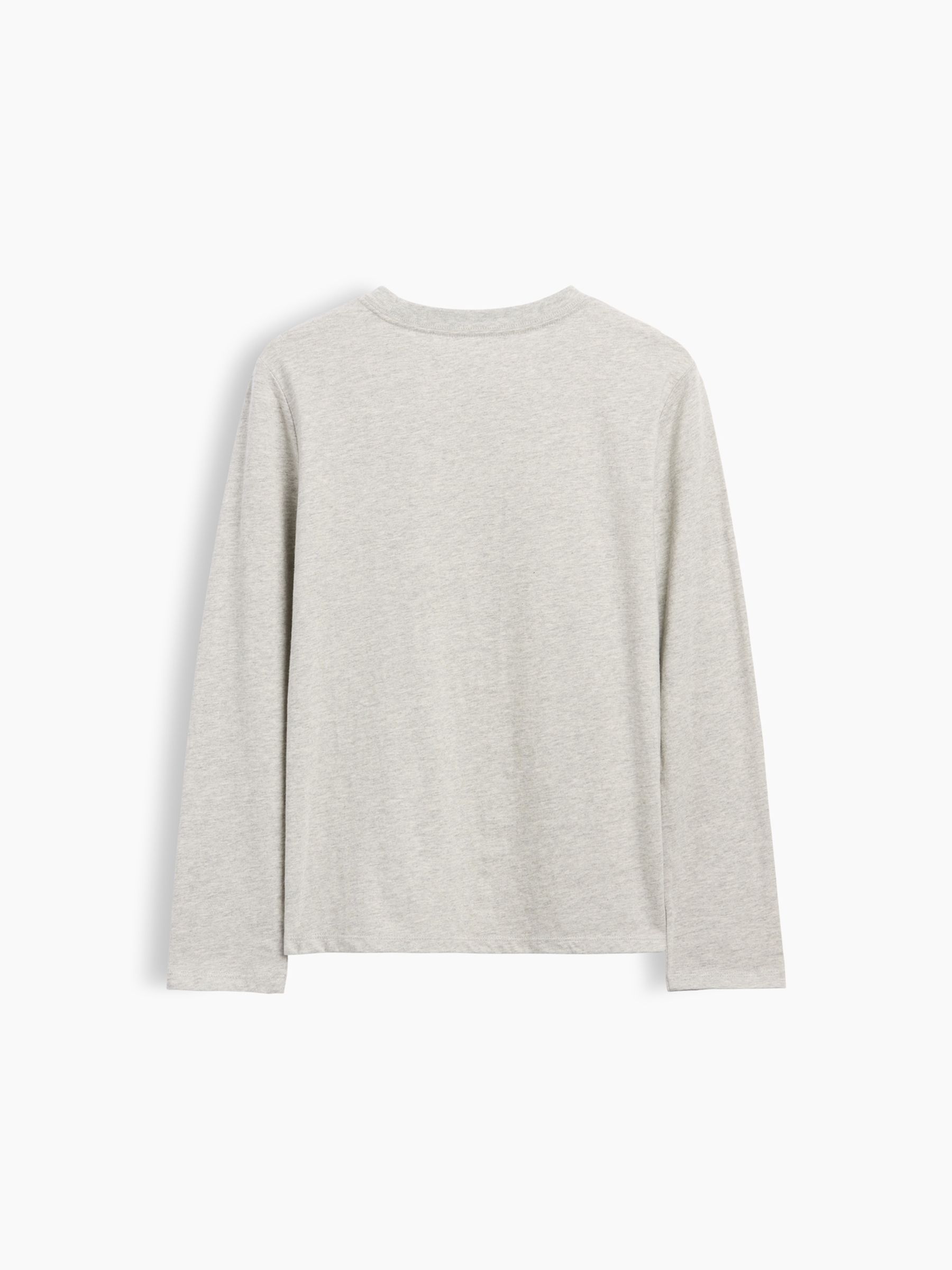 Grey American Football Graphic Long Sleeve T-Shirt - Image 2 of 3 Grey American Football Graphic Long Sleeve T-Shirt - Image 2 of 3