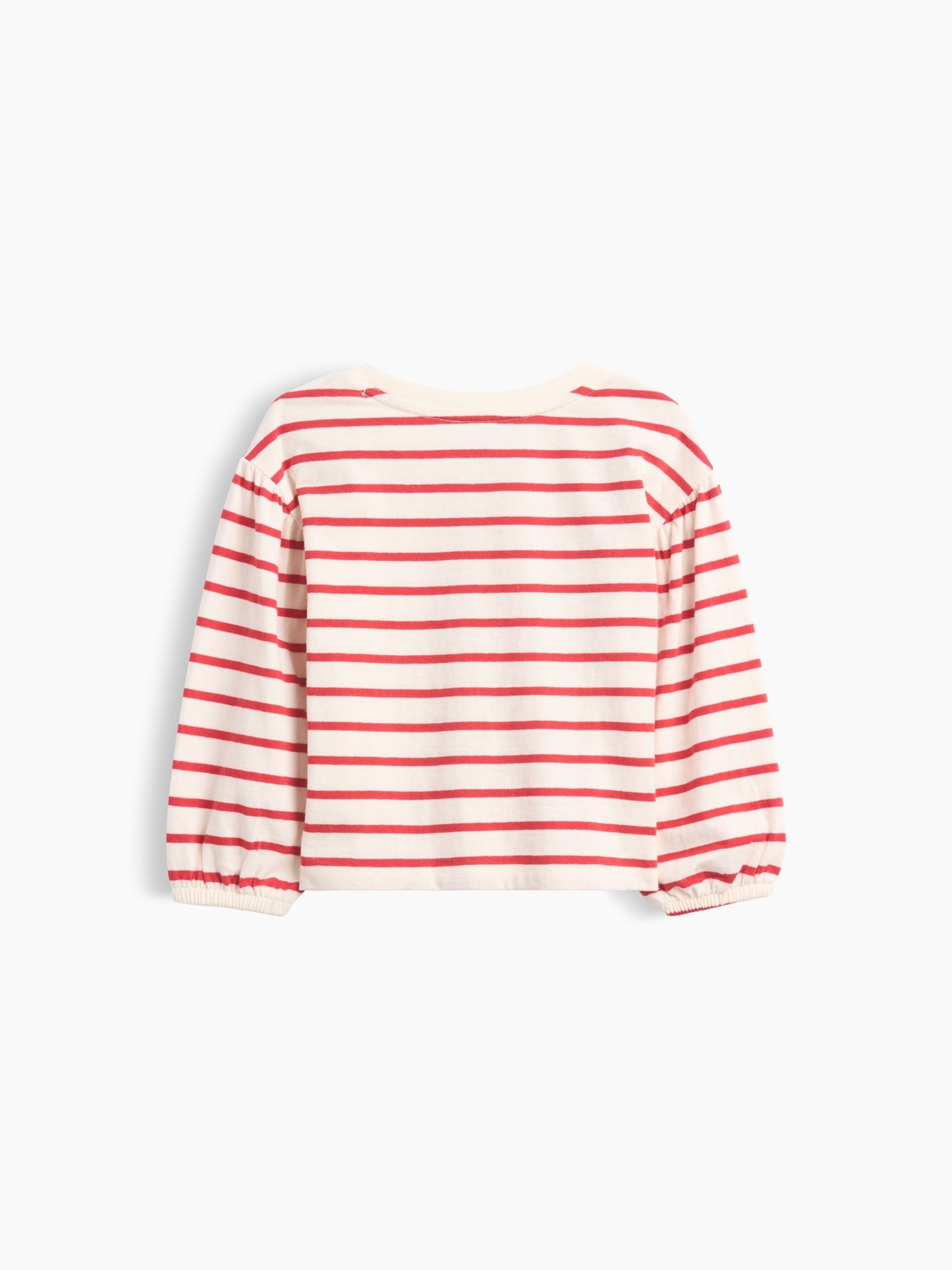 Red Disney Stripe Long Sleeve T-Shirt - Image 2 of 2 Red Disney Stripe Long Sleeve T-Shirt - Image 2 of 2