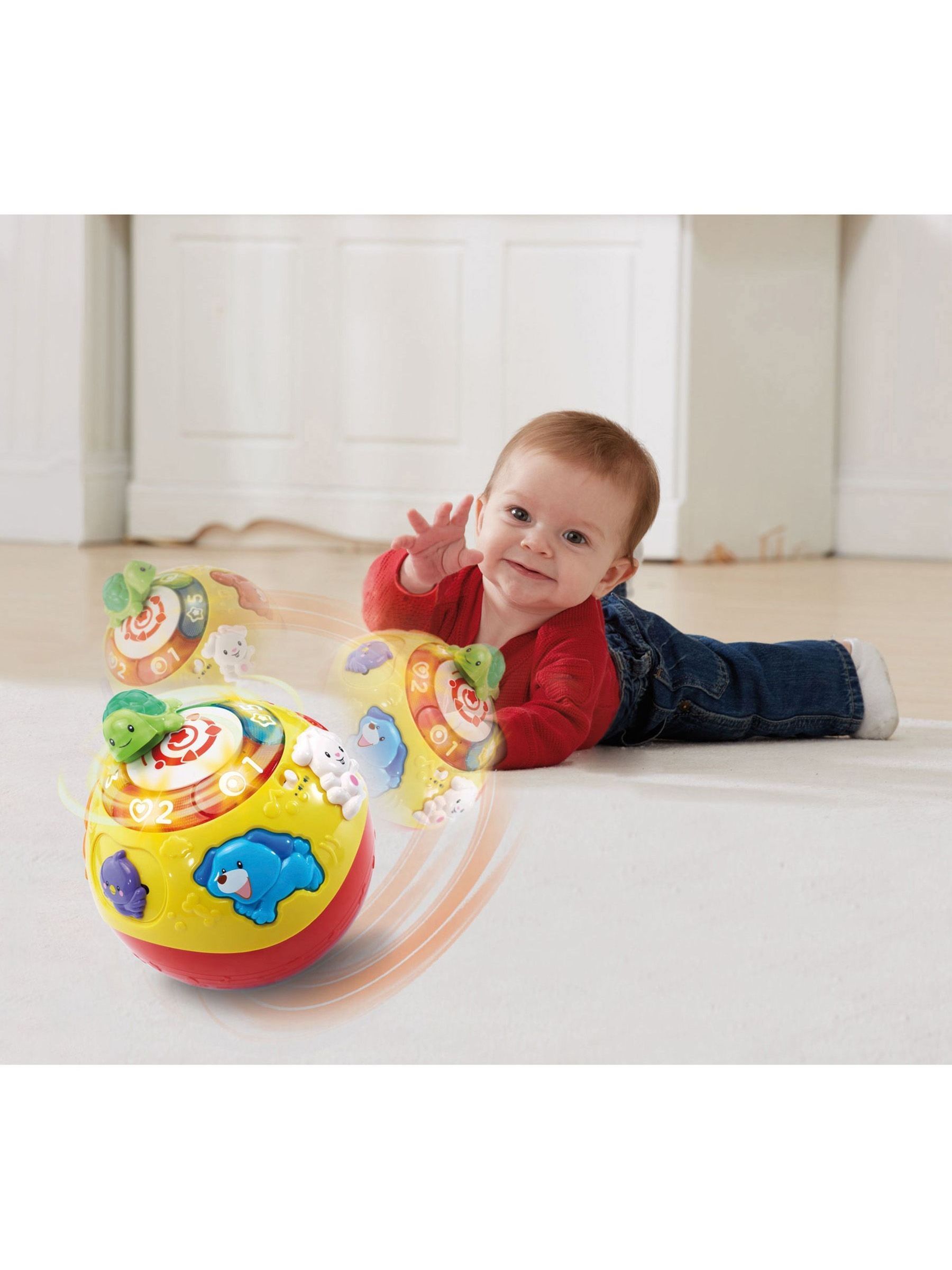 VTech Baby Crawl And Learn Bright Lights Ball - Image 3 of 6