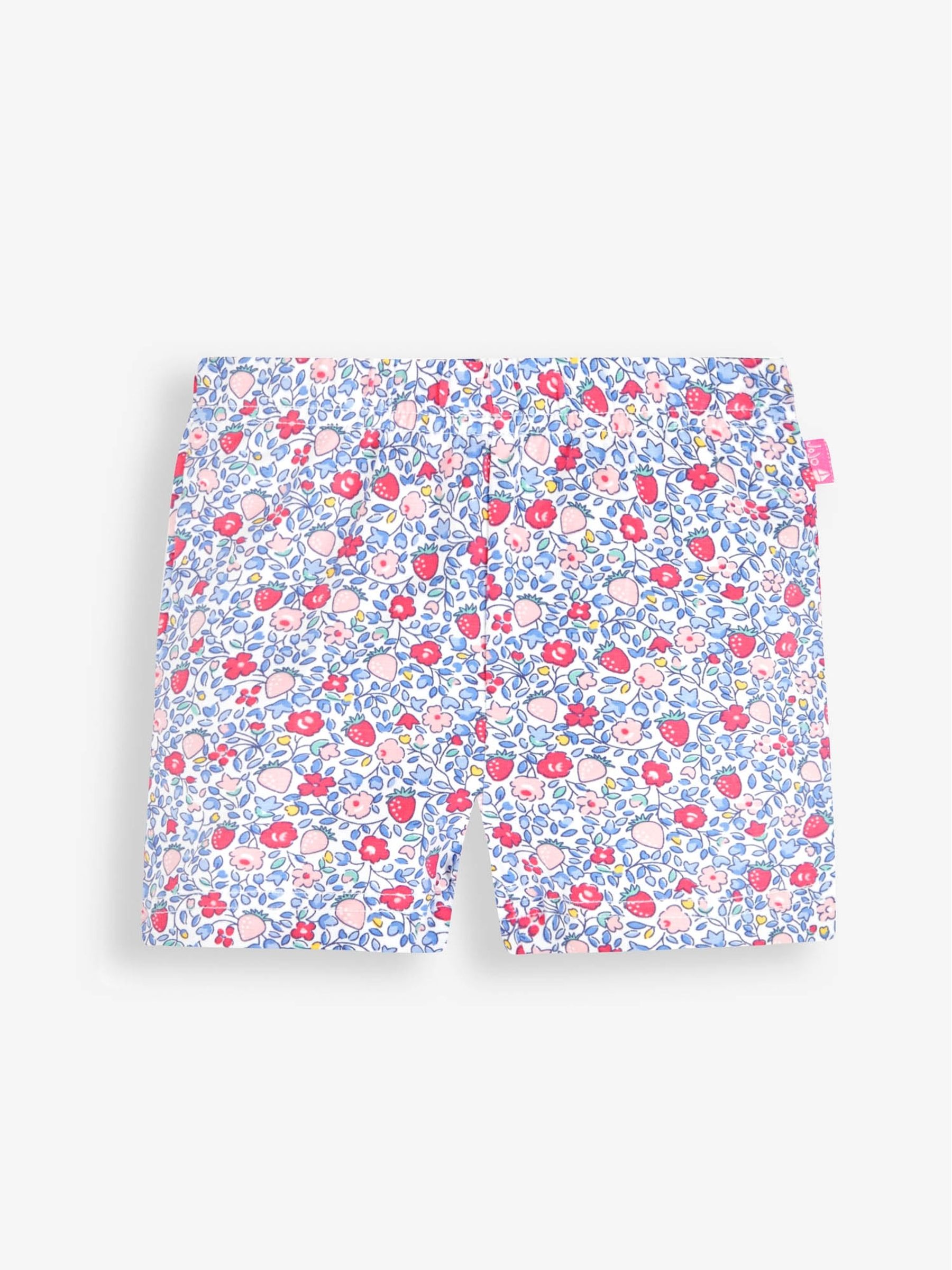 Pink 2-Pack Strawberry Ditsy Print & Yellow Shorts - Image 3 of 5