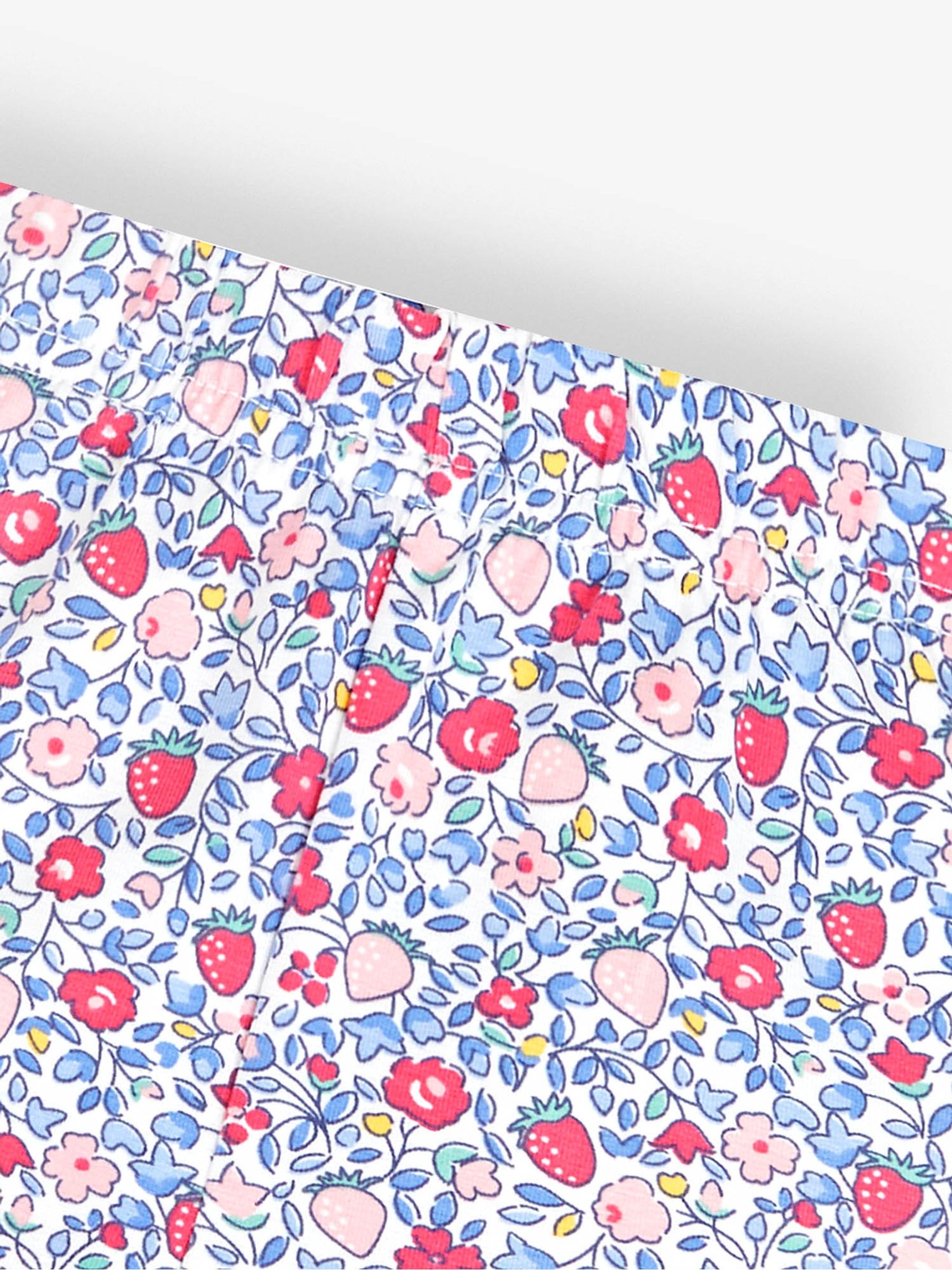 Pink 2-Pack Strawberry Ditsy Print & Yellow Shorts - Image 5 of 5