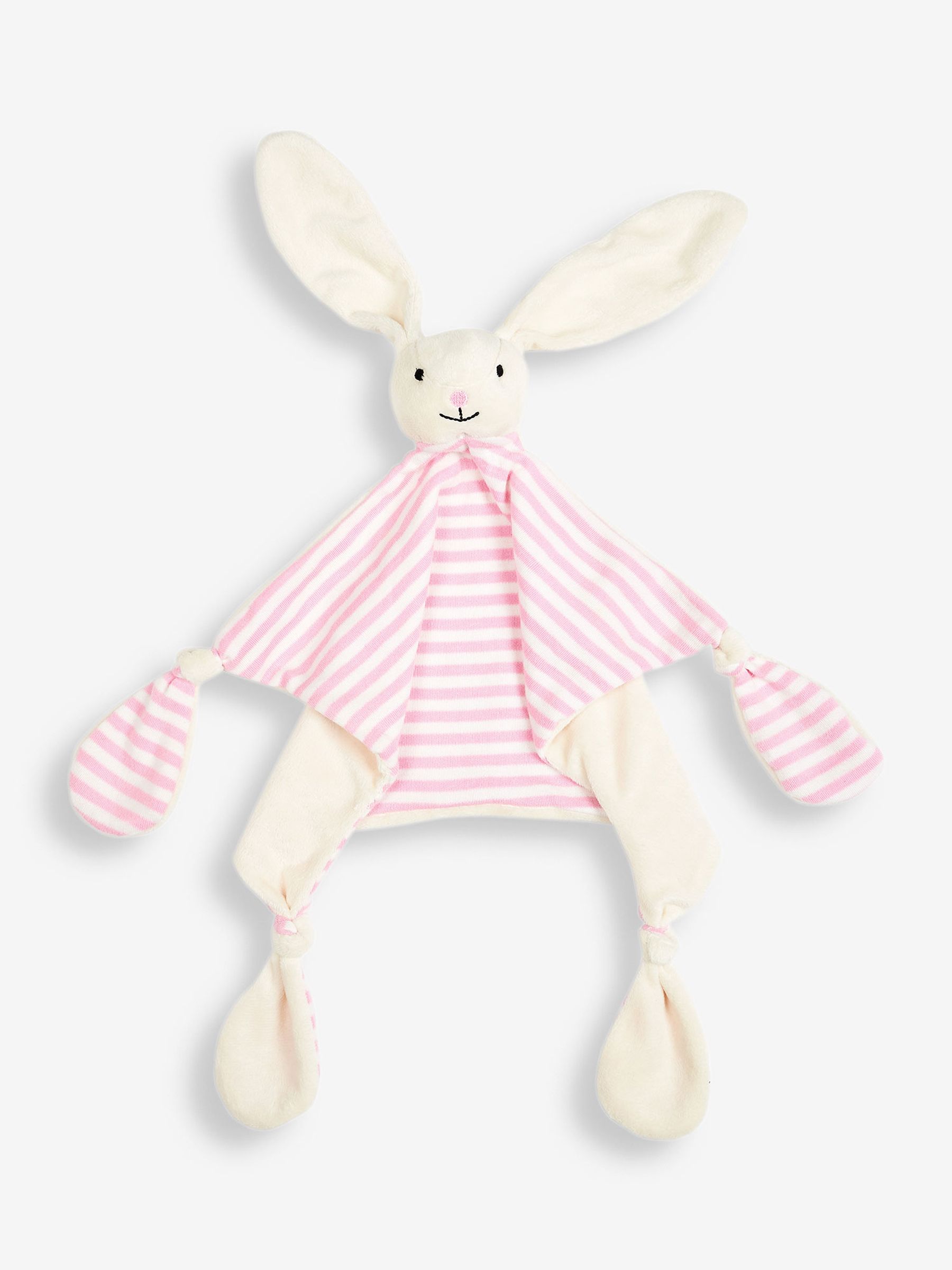Personalised Rabbit Comforter in Pink - Image 2 of 2