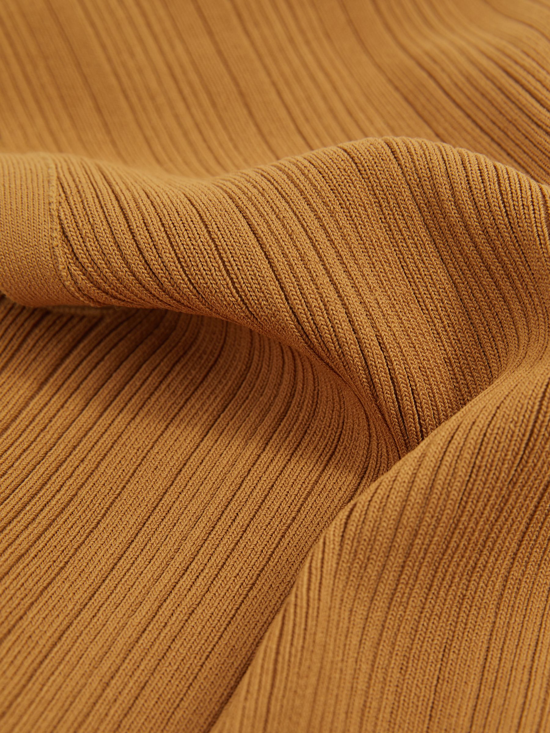 Good American Ribbed Vest in Tan - Image 5 of 5