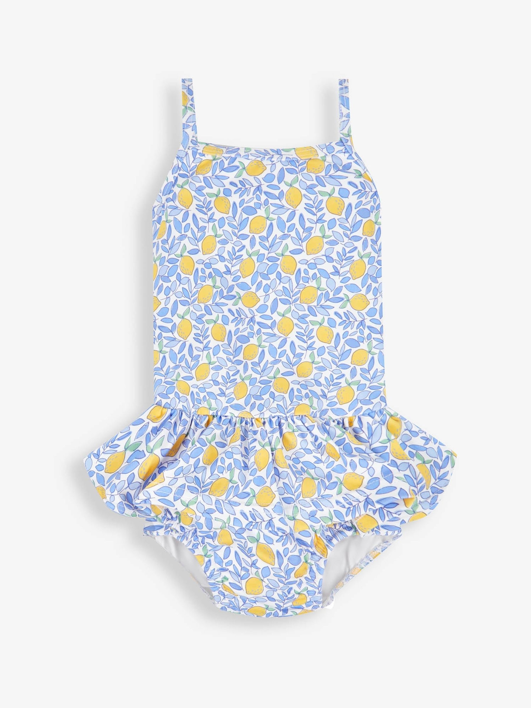 Blue Lemon Swimsuit With Integral Nappy - Image 4 of 6