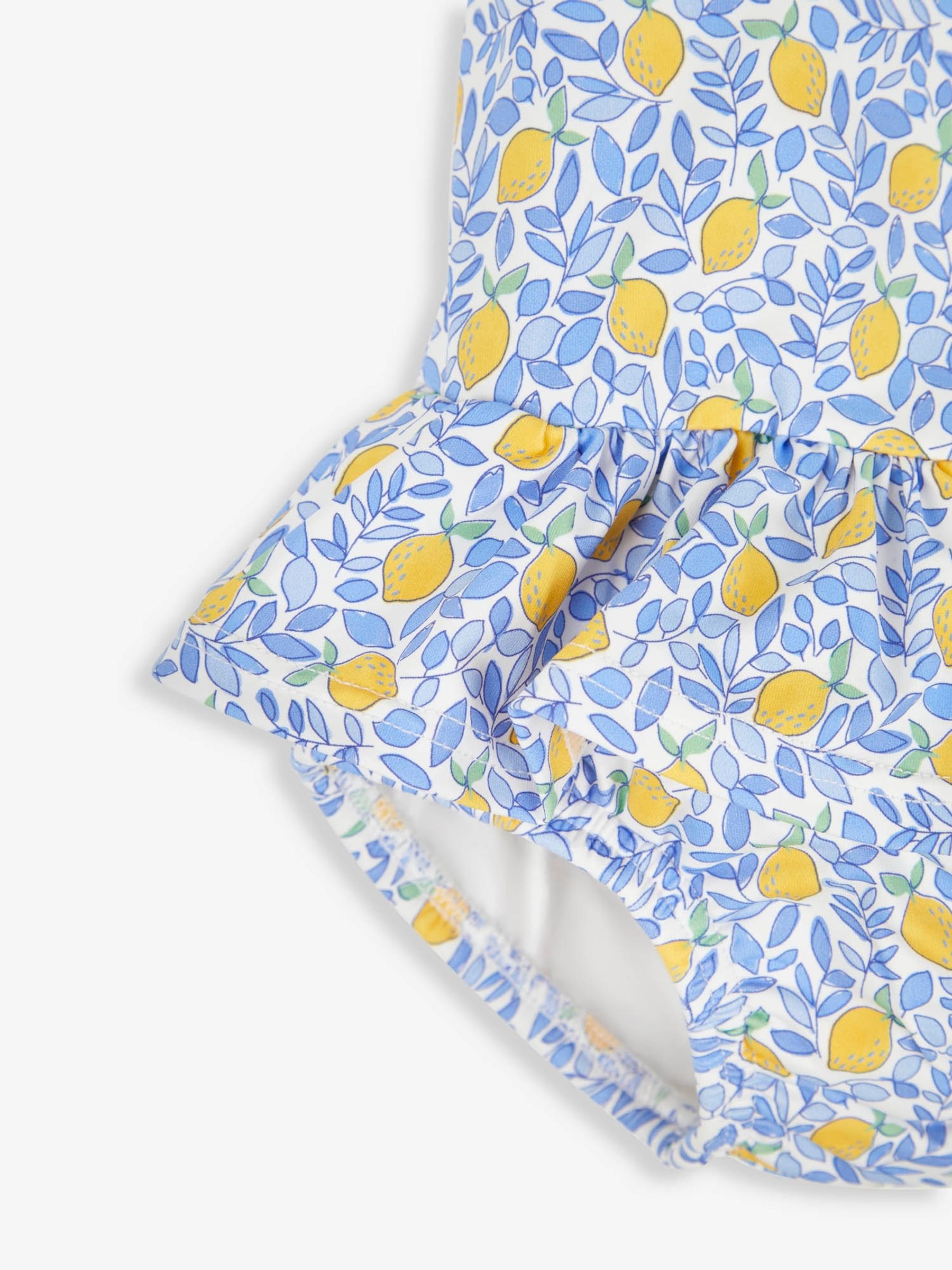 Blue Lemon Swimsuit With Integral Nappy - Image 6 of 6
