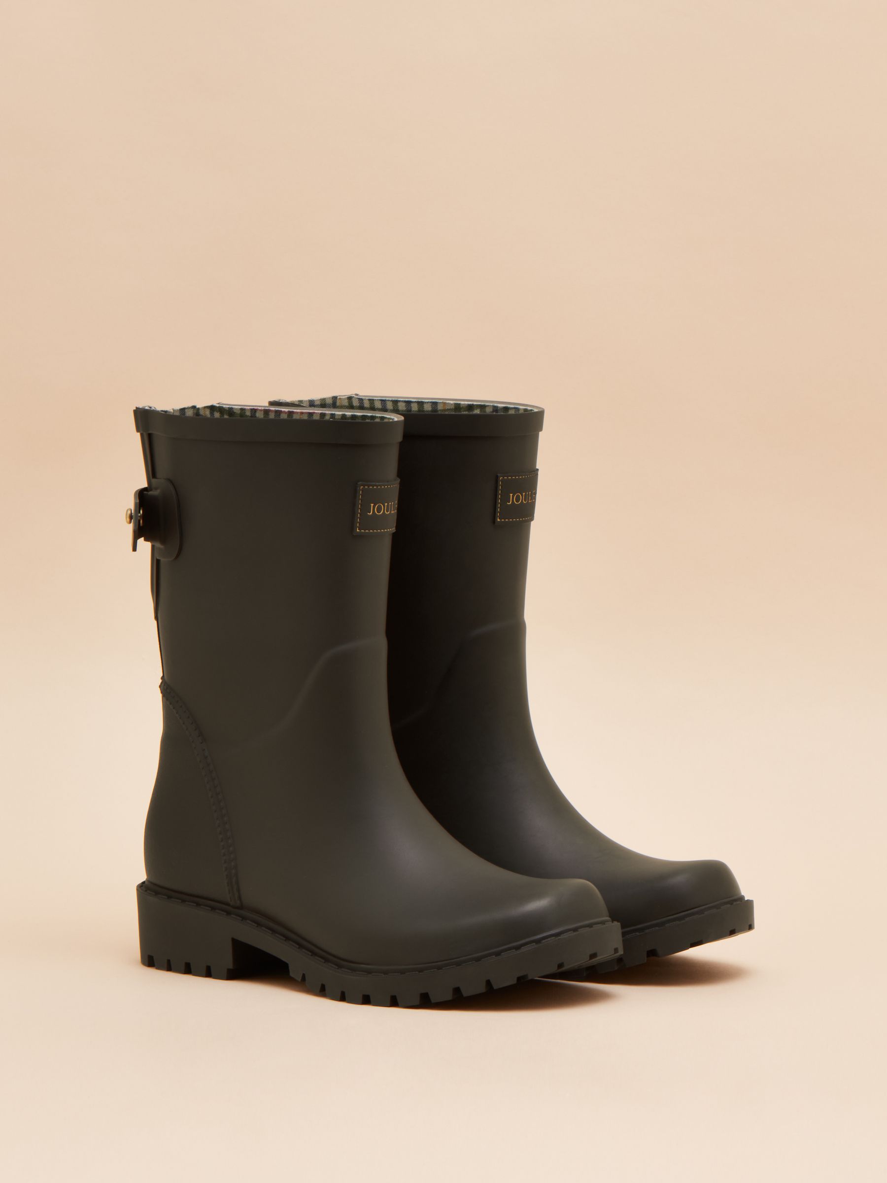 Wistow Brown Adjustable Mid Calf Wellies - Image 1 of 6 Wistow Brown Adjustable Mid Calf Wellies - Image 1 of 6